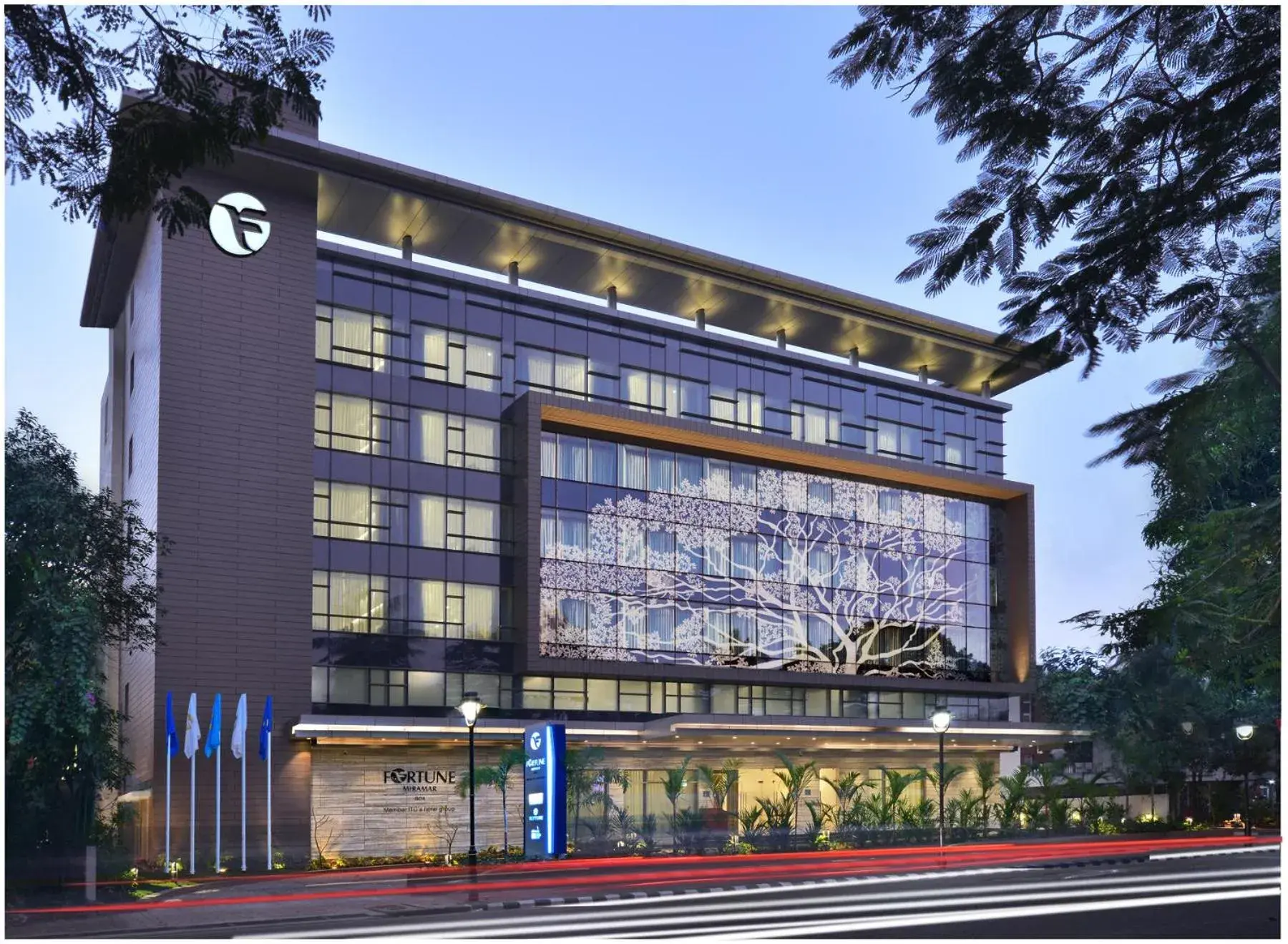 Facade/entrance in Fortune Miramar, Goa - Member ITC Hotels' Group Facade/entrance in Fortune Miramar, Goa - Member ITC Hotels' Group