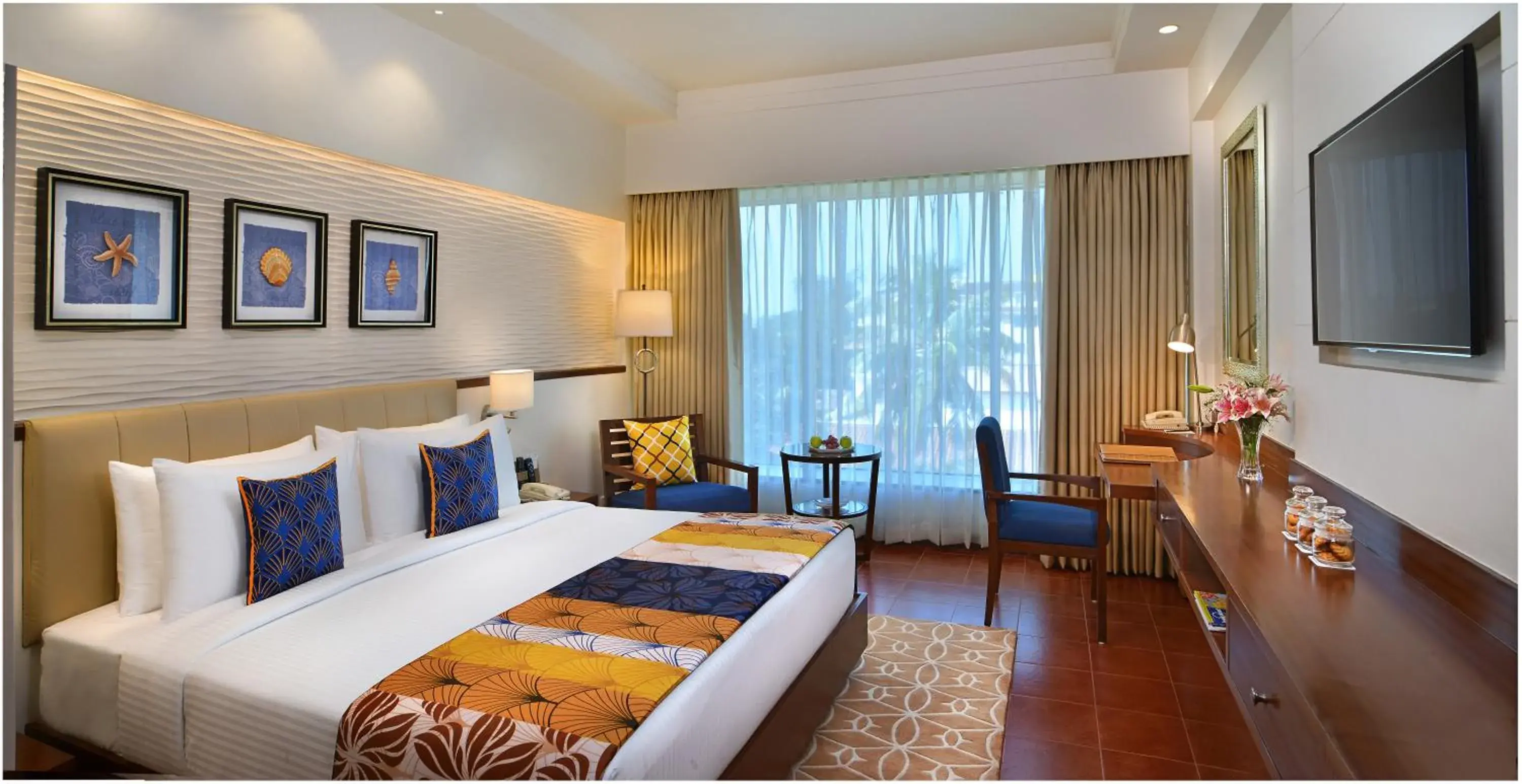Bedroom, Bed in Fortune Miramar, Goa - Member ITC Hotels' Group Bedroom, Bed in Fortune Miramar, Goa - Member ITC Hotels' Group