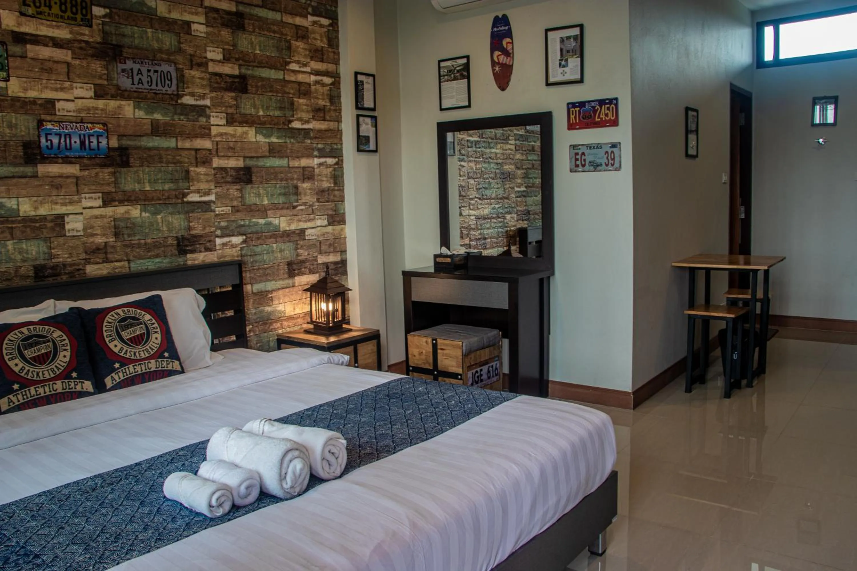 Bed in The Lofthouse Sansai