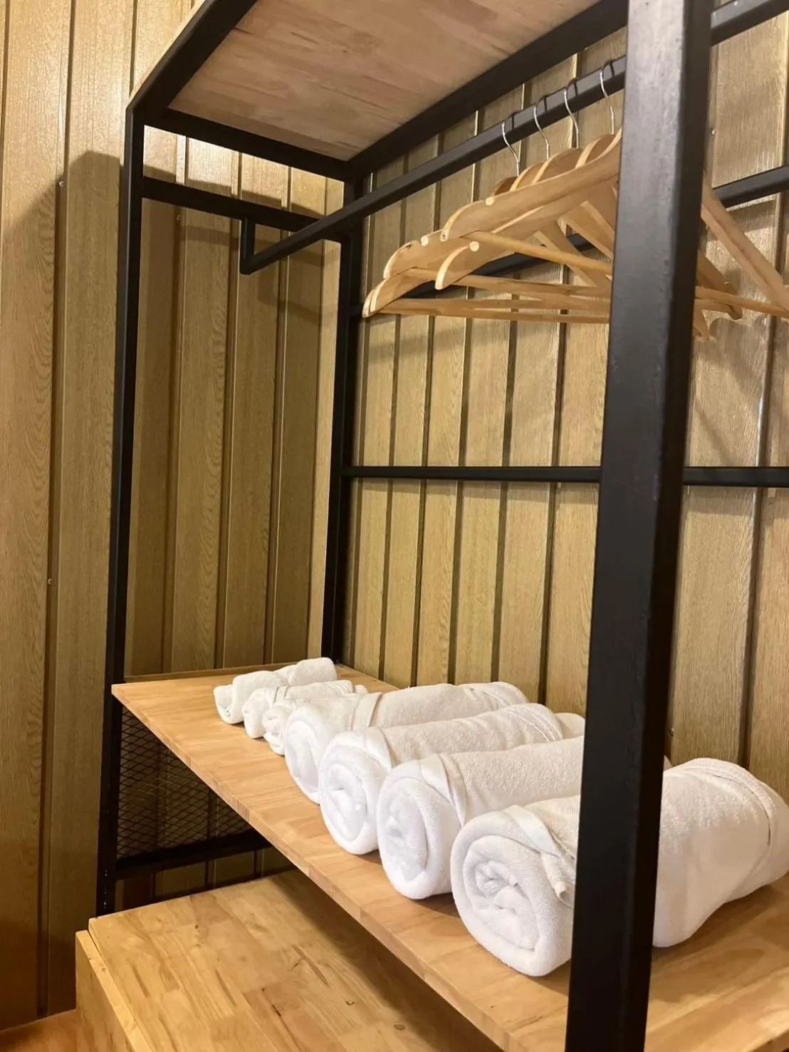 Bed in The Lofthouse Sansai