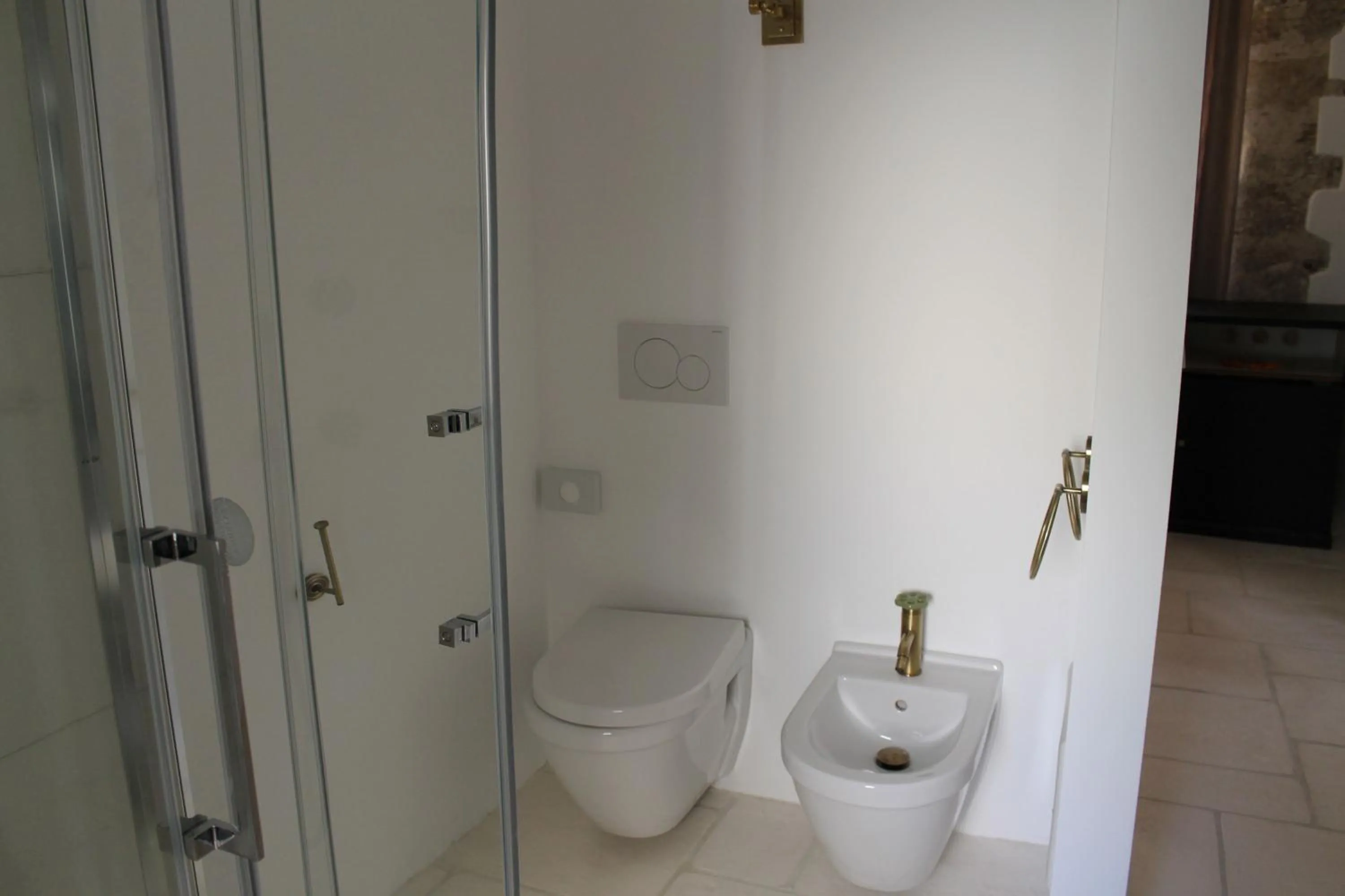 Bathroom in Torre Tresca B&B