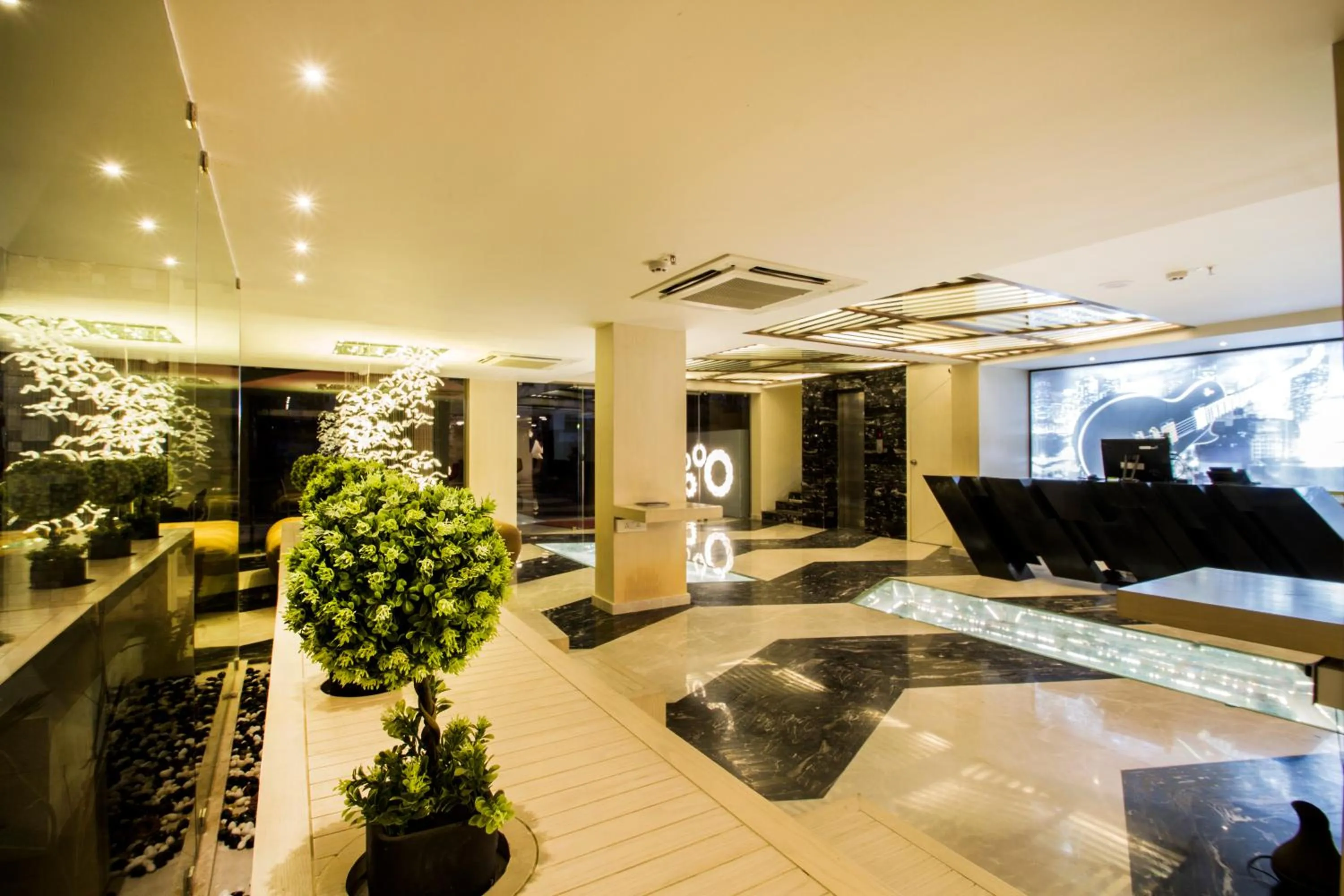 Lobby or reception in Art Boutique Hotel Gachibowli