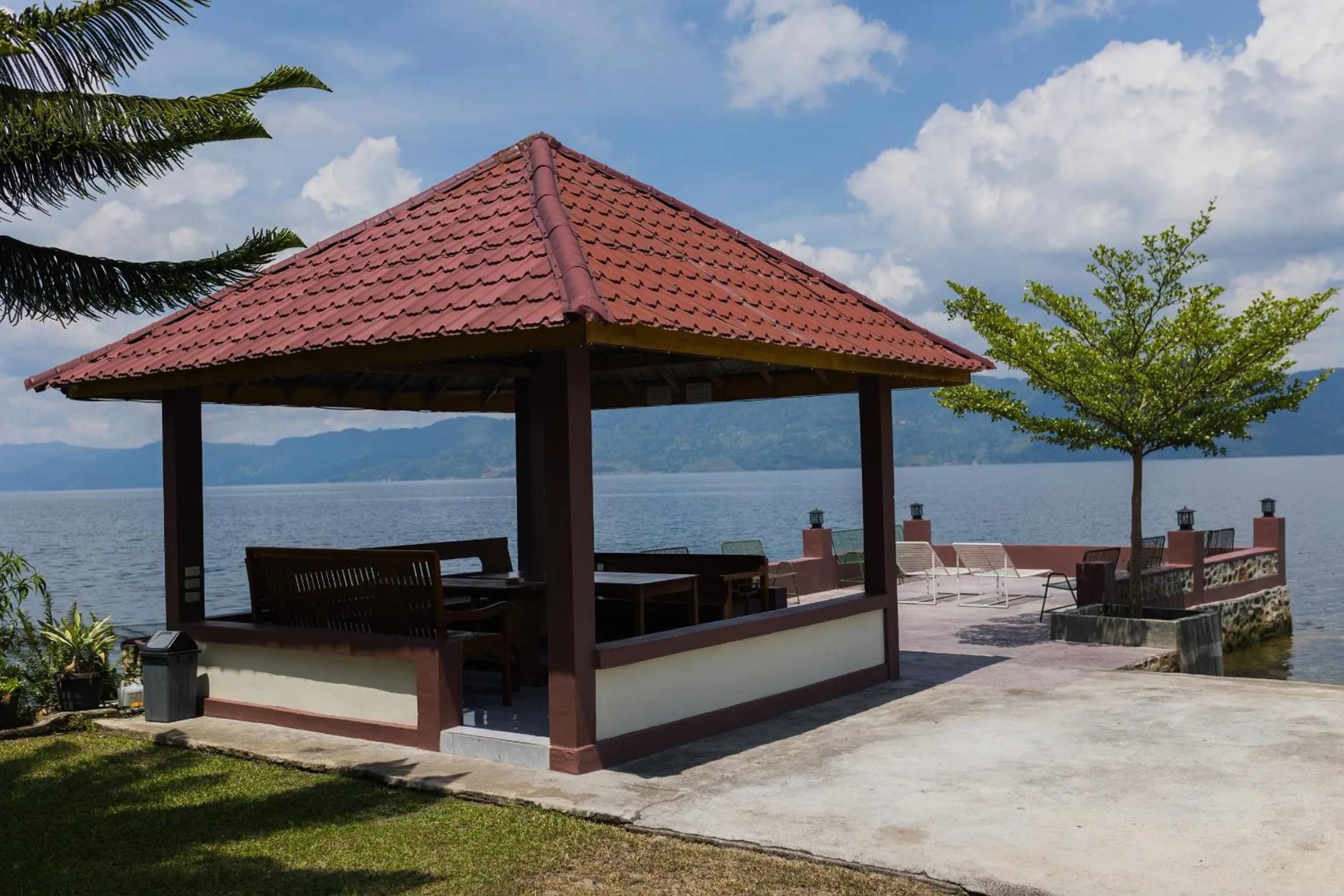 Patio in Gokhon Guest House