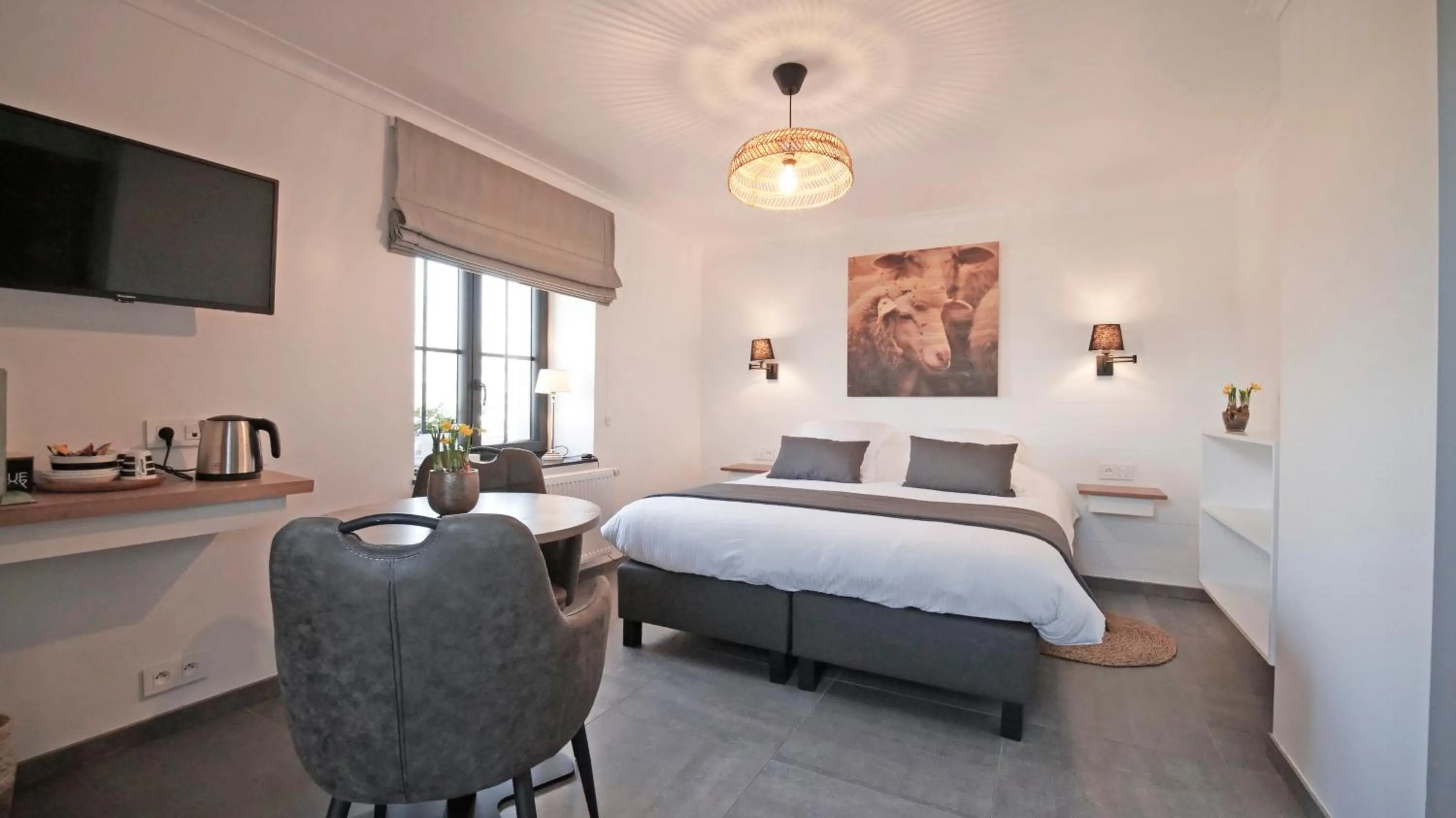 Bed in Auberge la Hutte Lurette