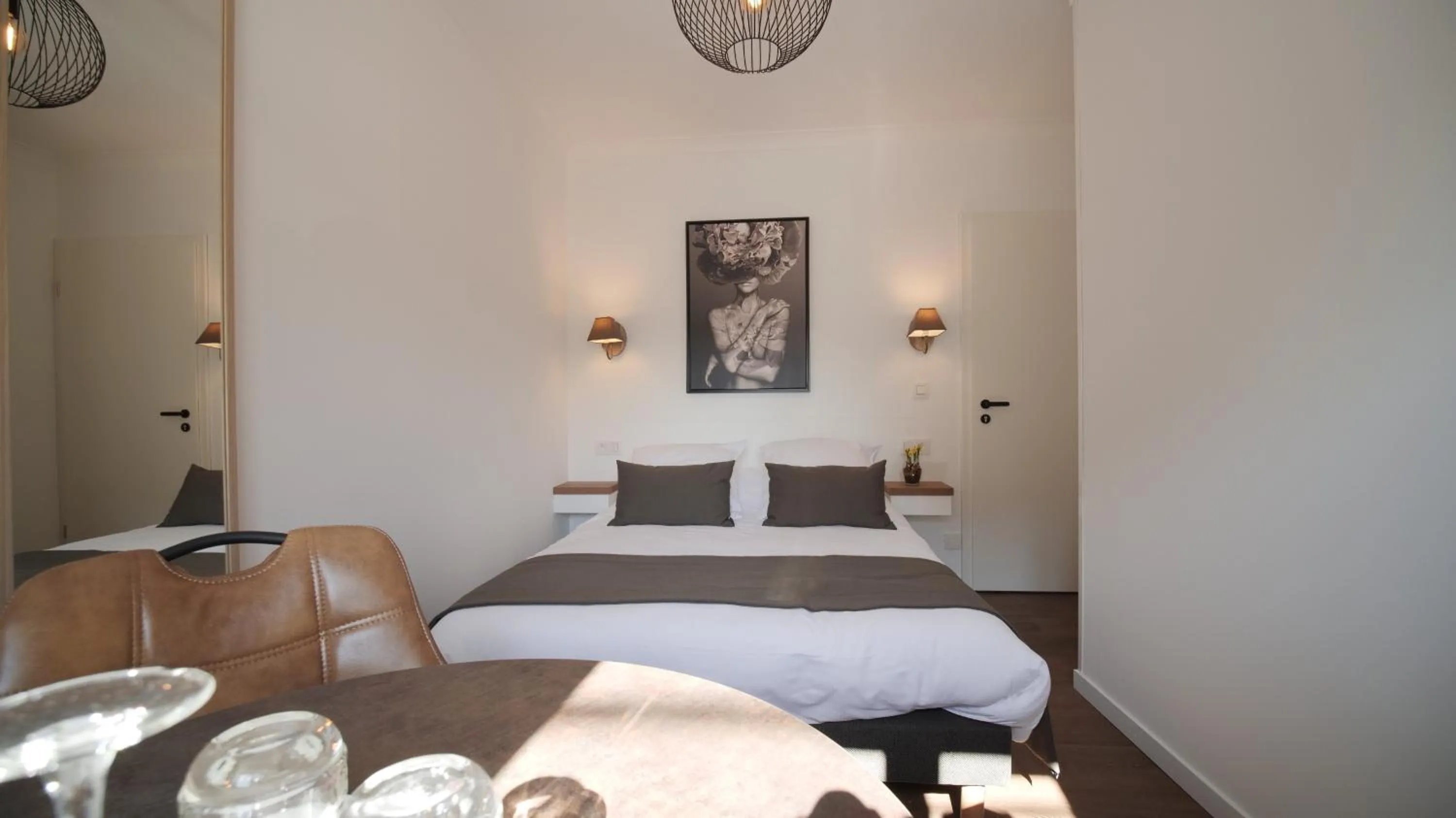 Bed in Auberge la Hutte Lurette