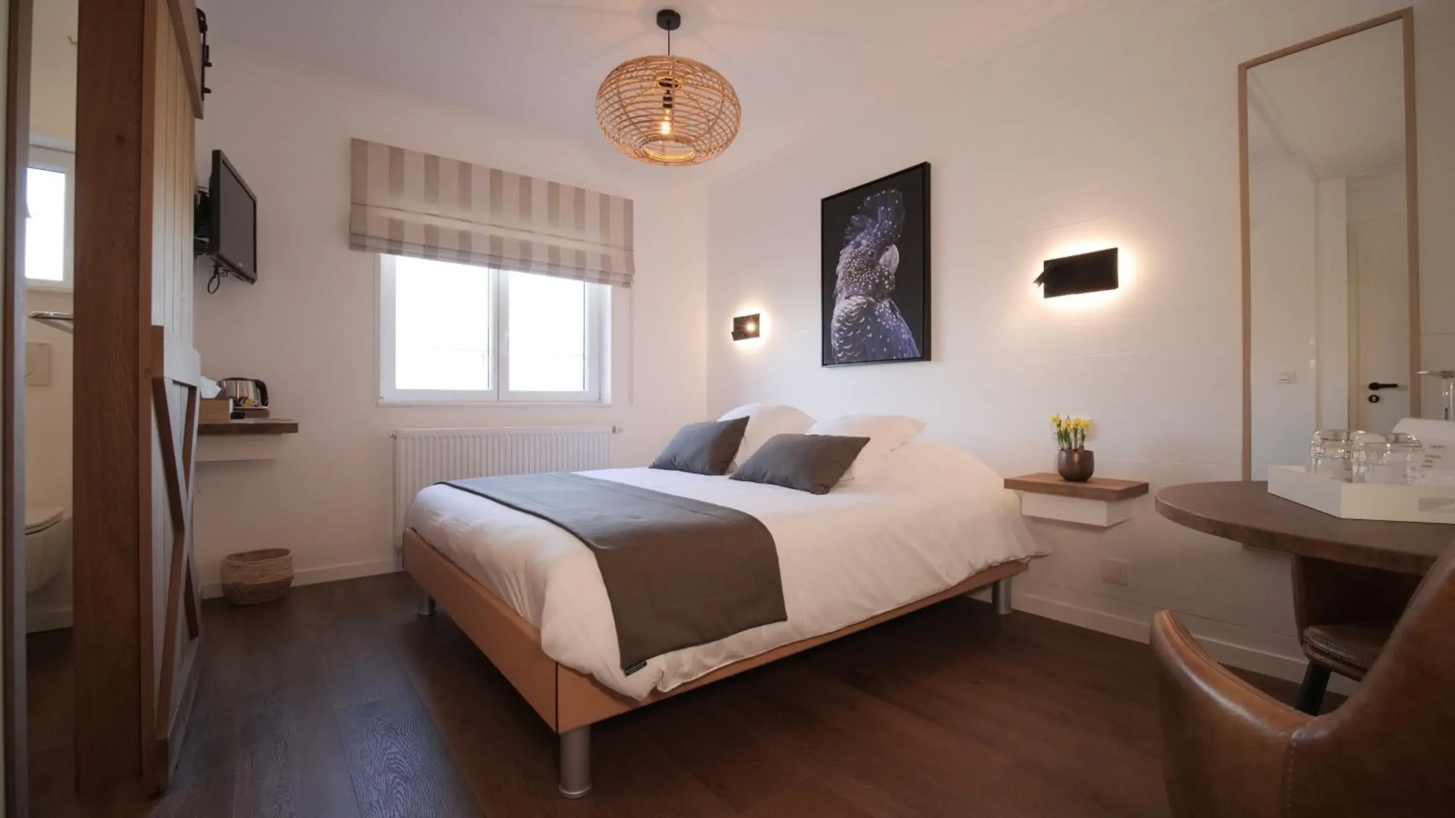 Superior Double Room in Auberge la Hutte Lurette Superior Double Room in Auberge la Hutte Lurette