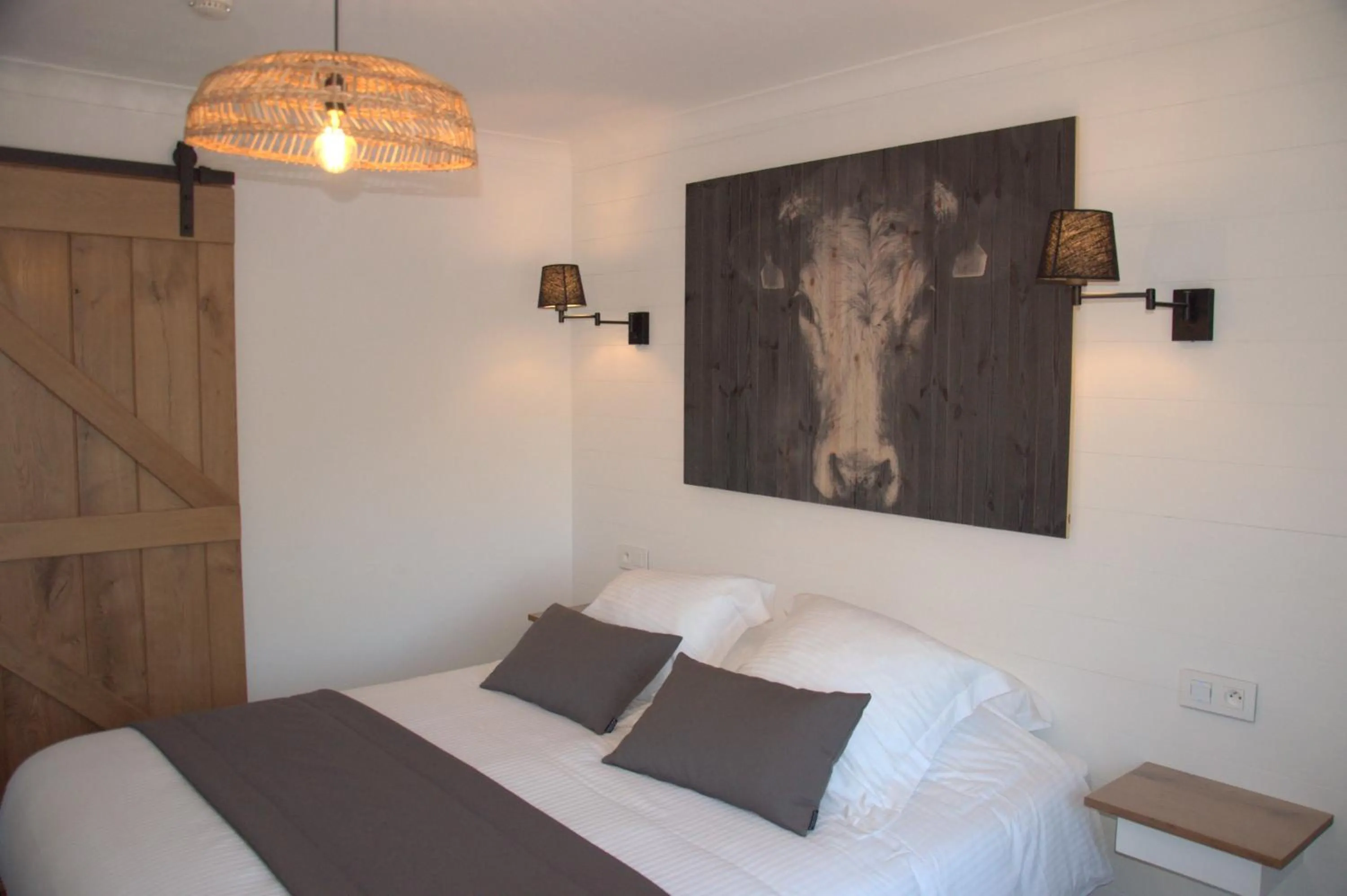 Bed in Auberge la Hutte Lurette