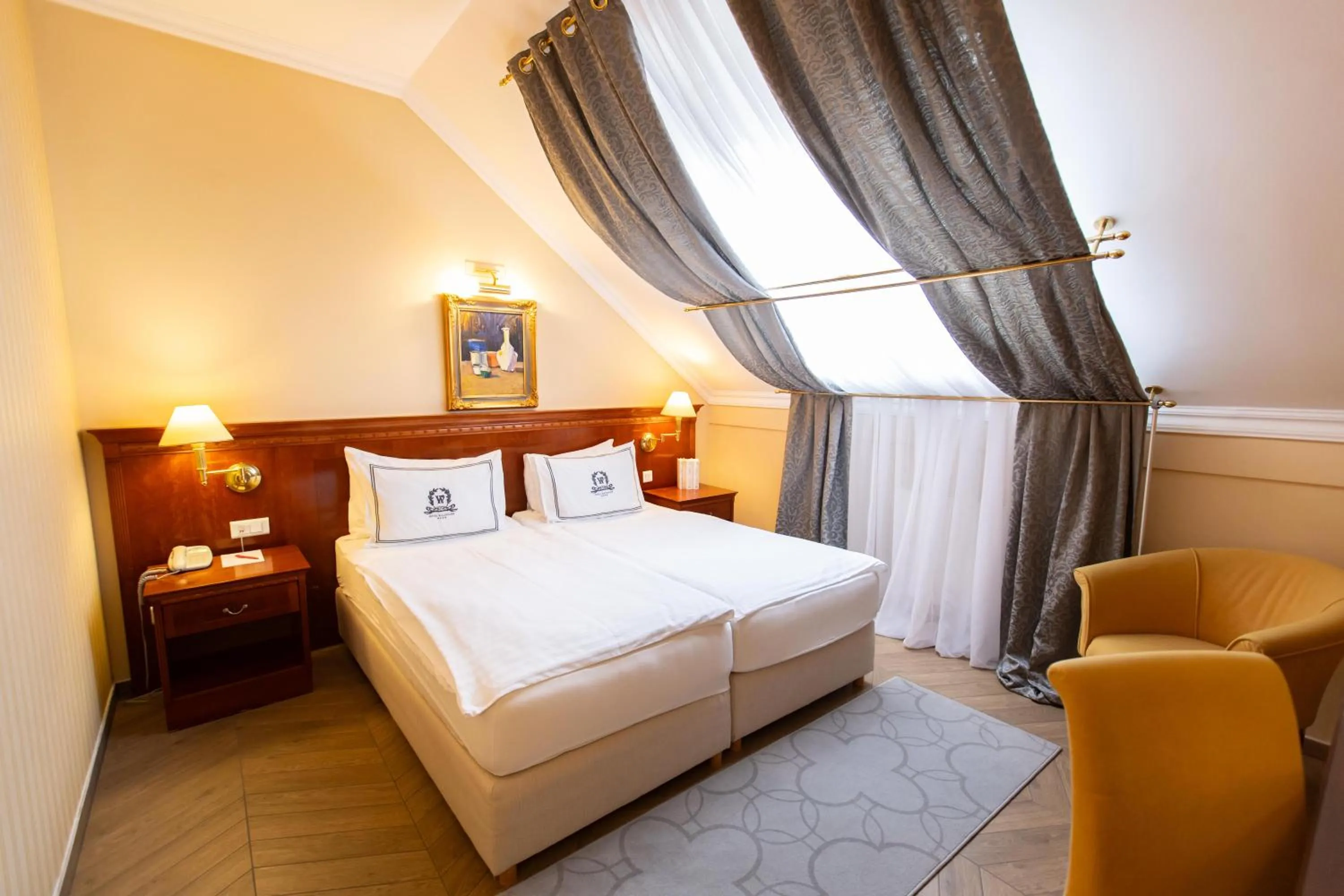 Bedroom, Bed in Hotel Waldinger