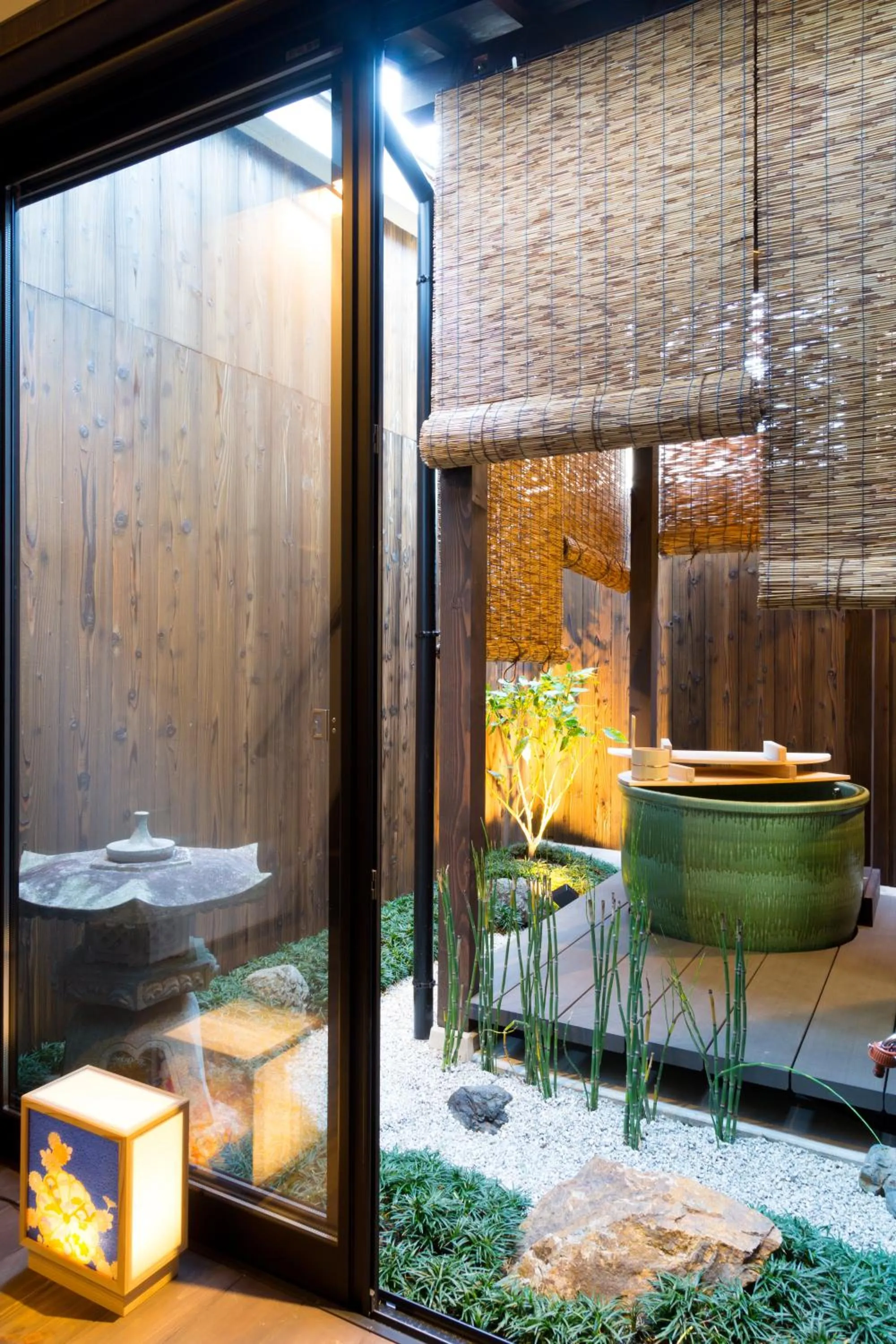 Bathroom in Kyotoya Tsuki no Yu Bettei