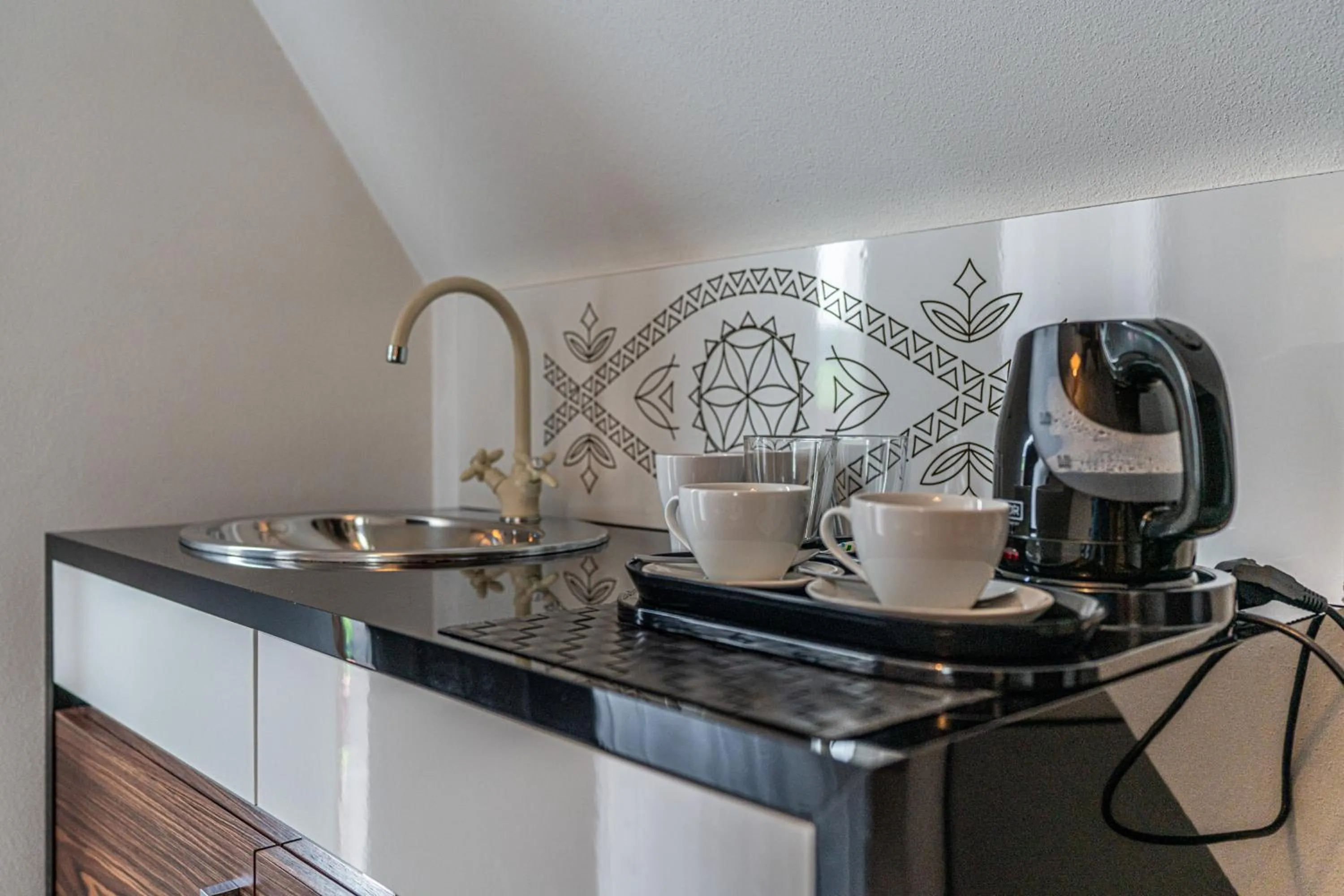 Coffee/tea facilities in ApartHotel Tatry de Luxe FizjoMedical & Spa