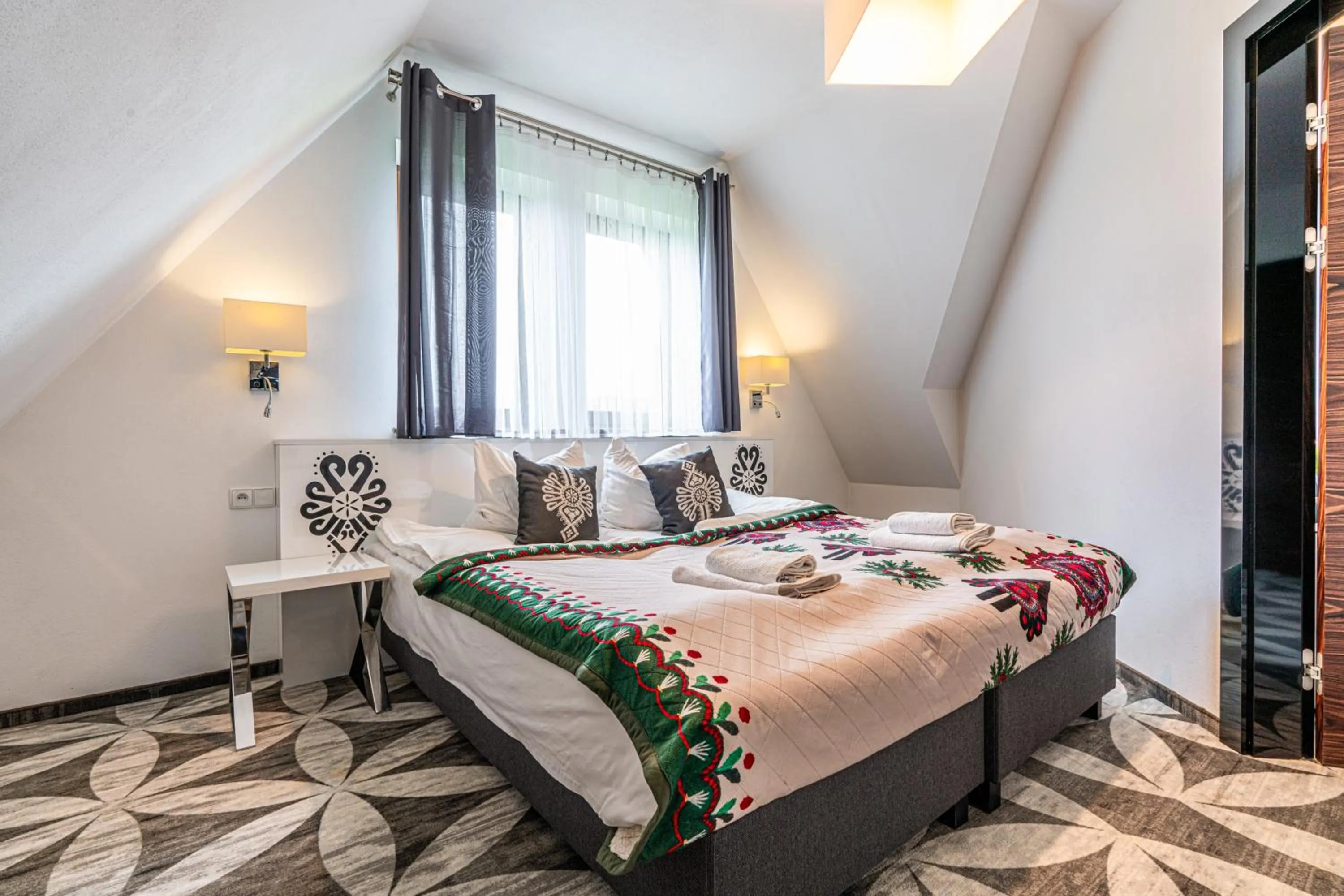 Bed in ApartHotel Tatry de Luxe FizjoMedical & Spa