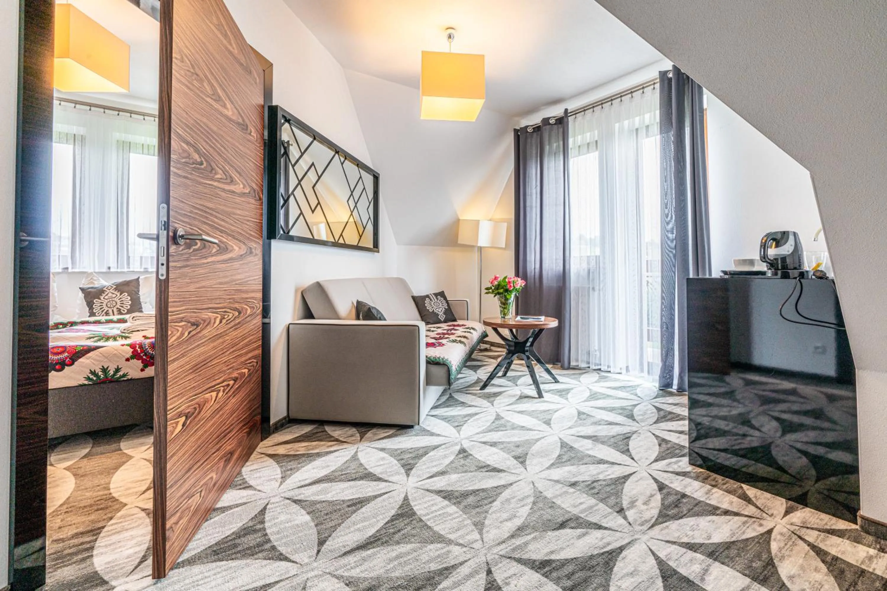 Living room in ApartHotel Tatry de Luxe FizjoMedical & Spa