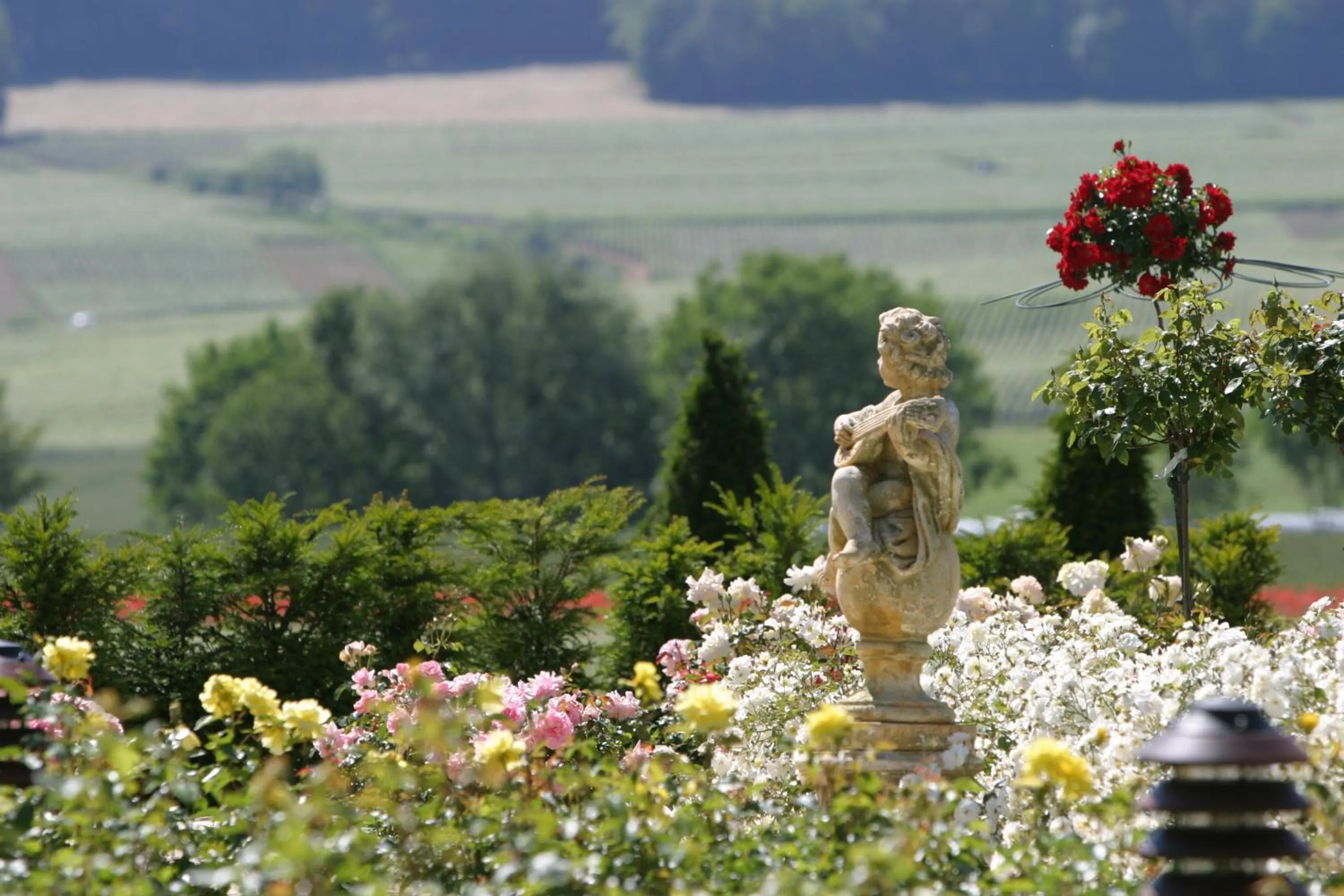 Garden in Briqueterie Champagne, A Beauvallon Hotel & Spa