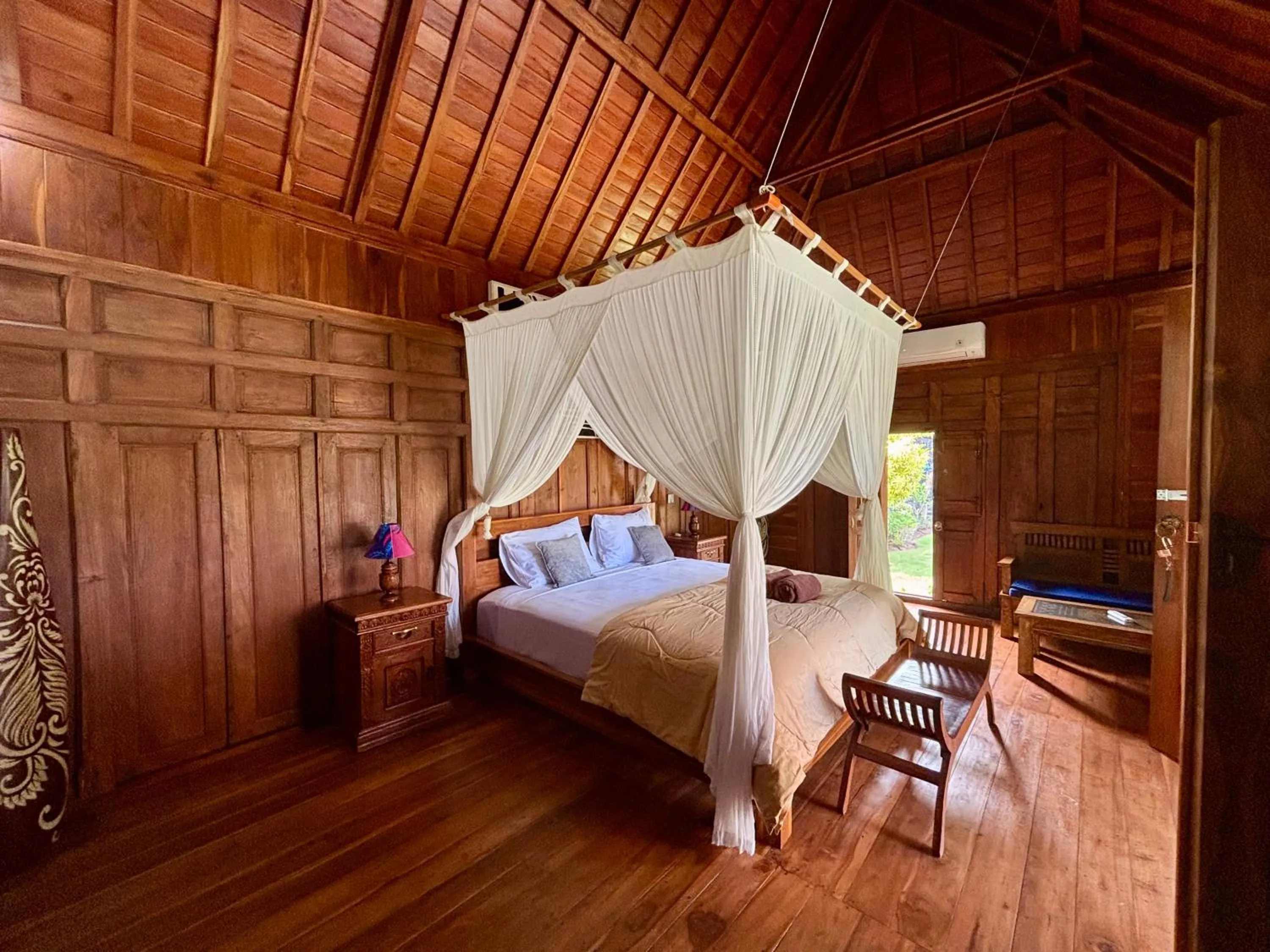 Bed in Di Abian Villas