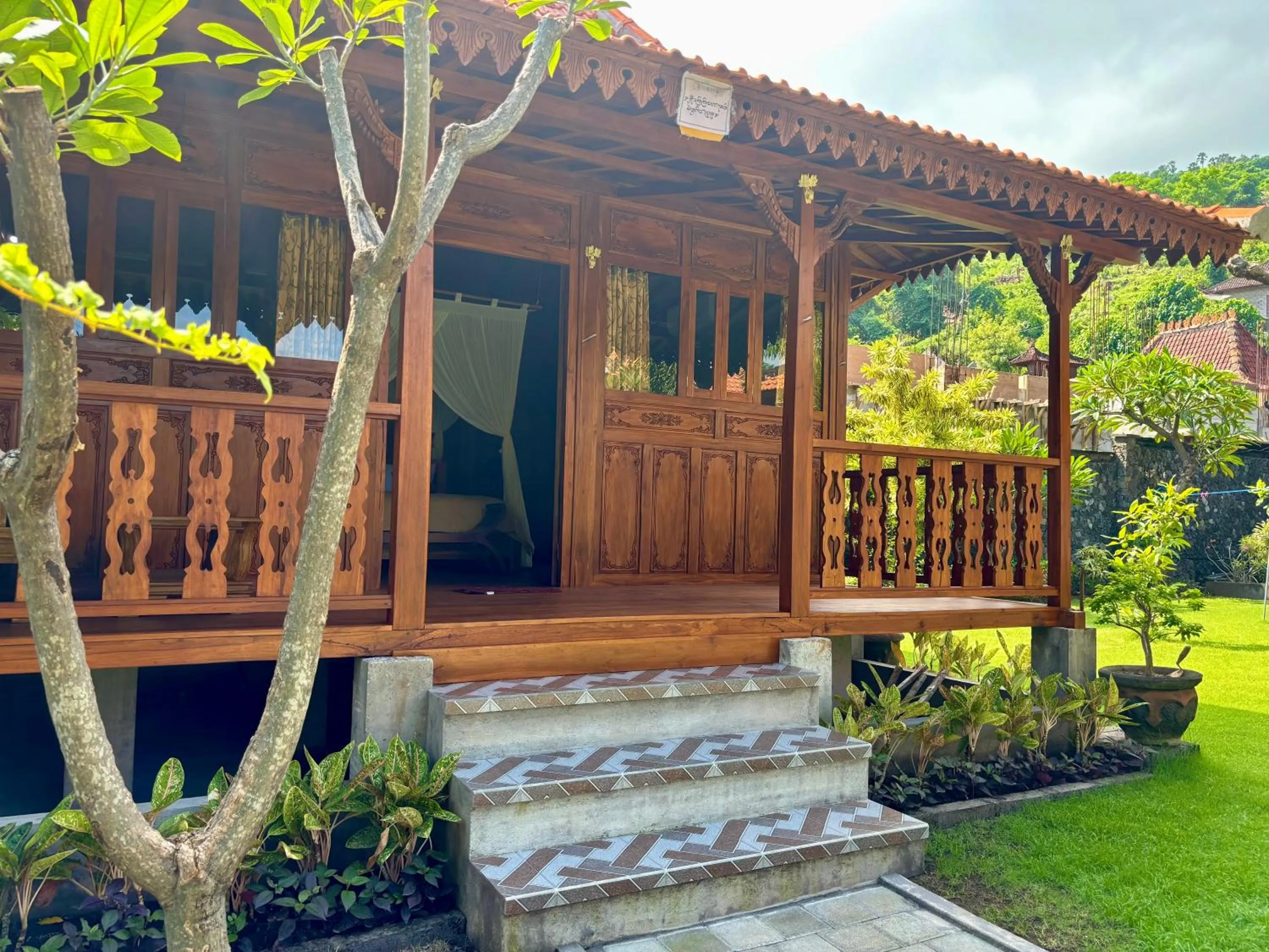 Garden in Di Abian Villas