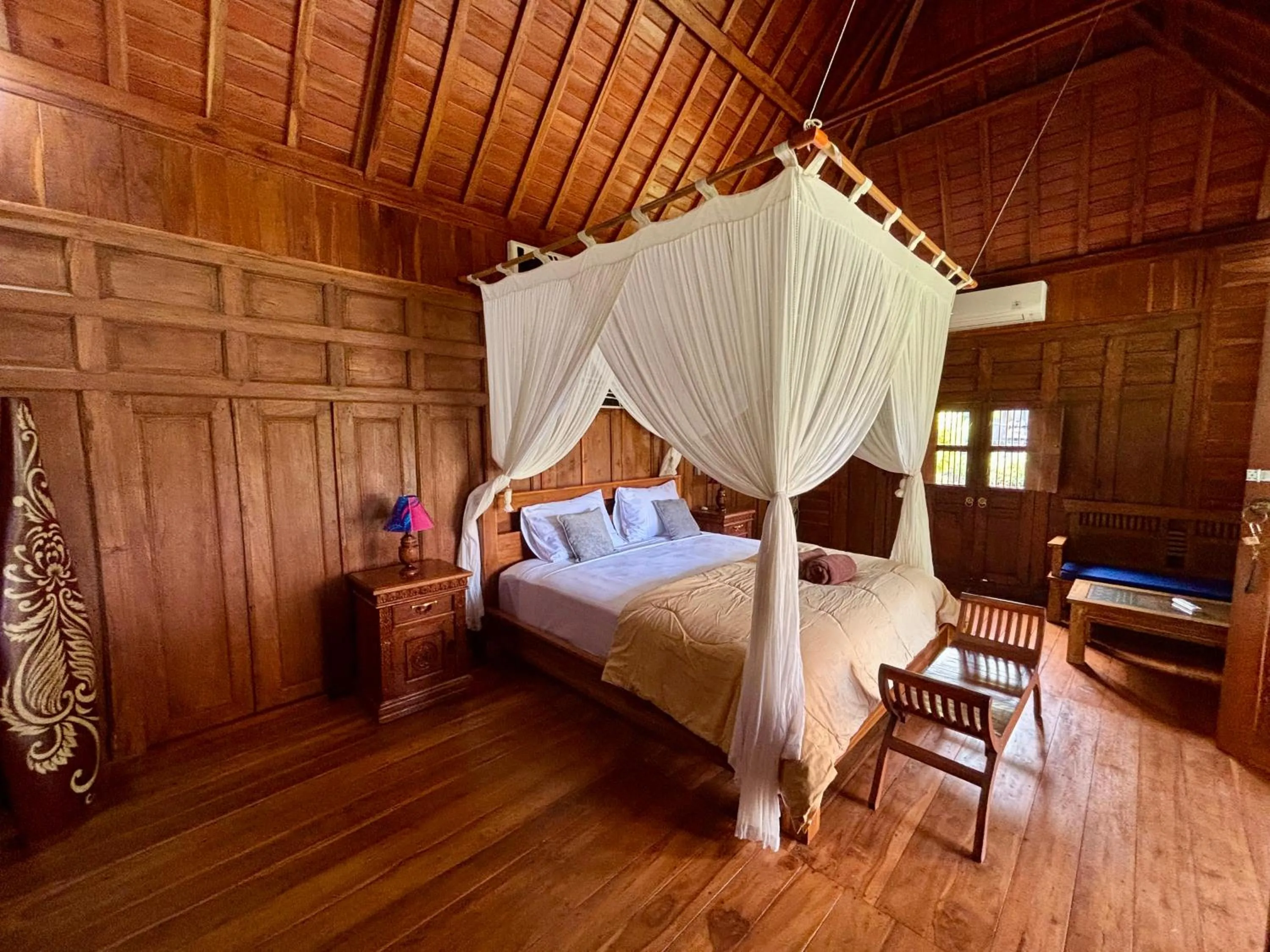 Bed in Di Abian Villas