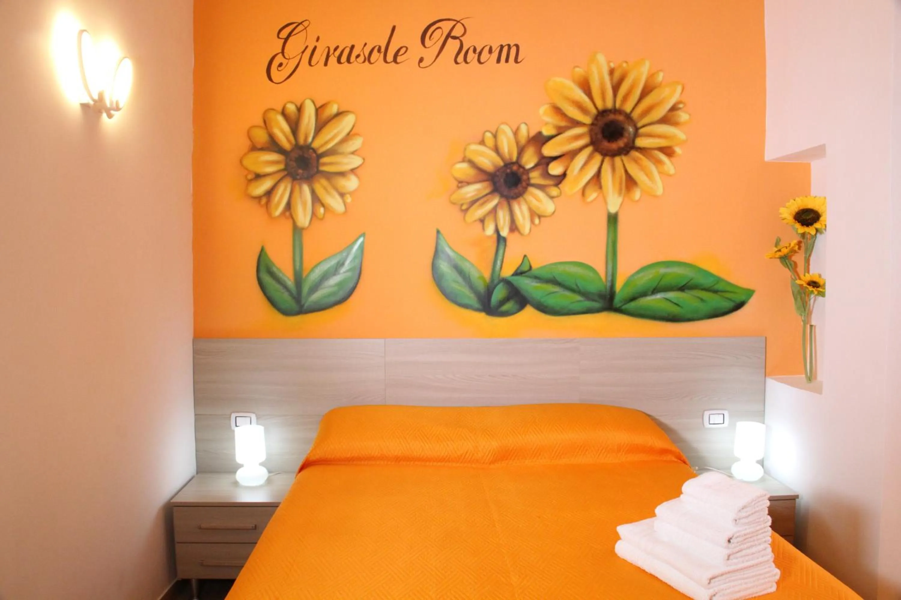 Bed in B&B Flower's House