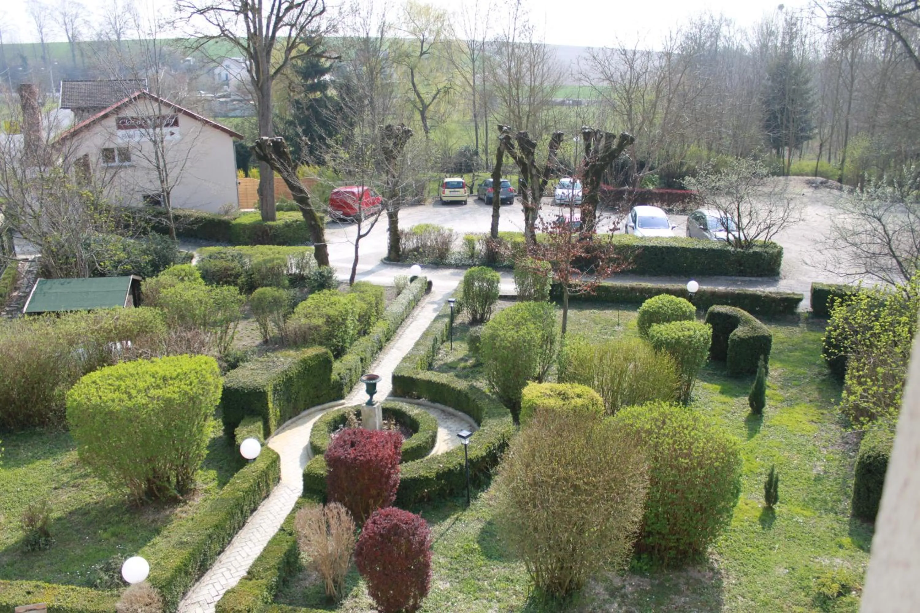 Bird's eye view in Le Clos De Mutigny