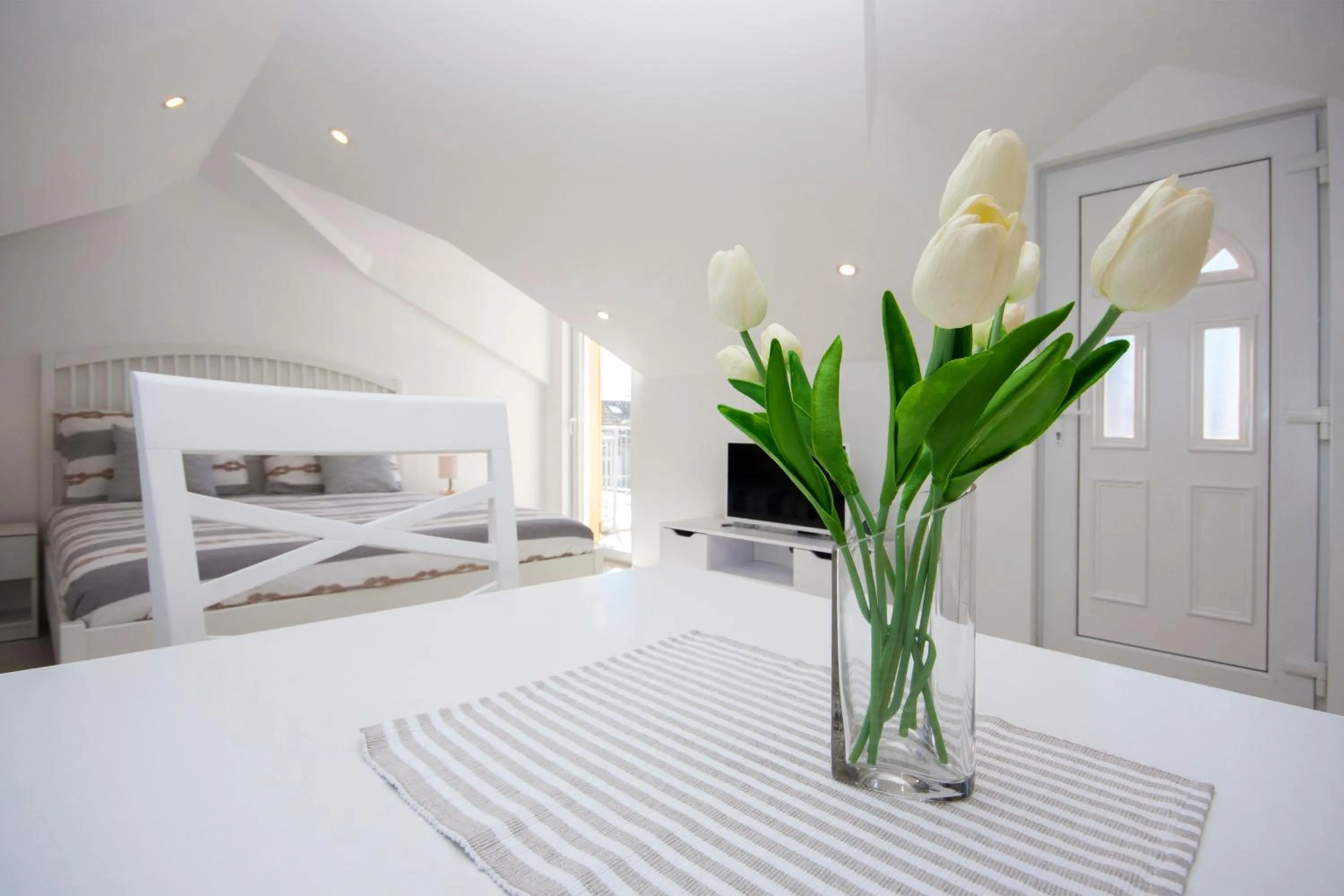 Decorative detail, Bed in Apartments Dalmata