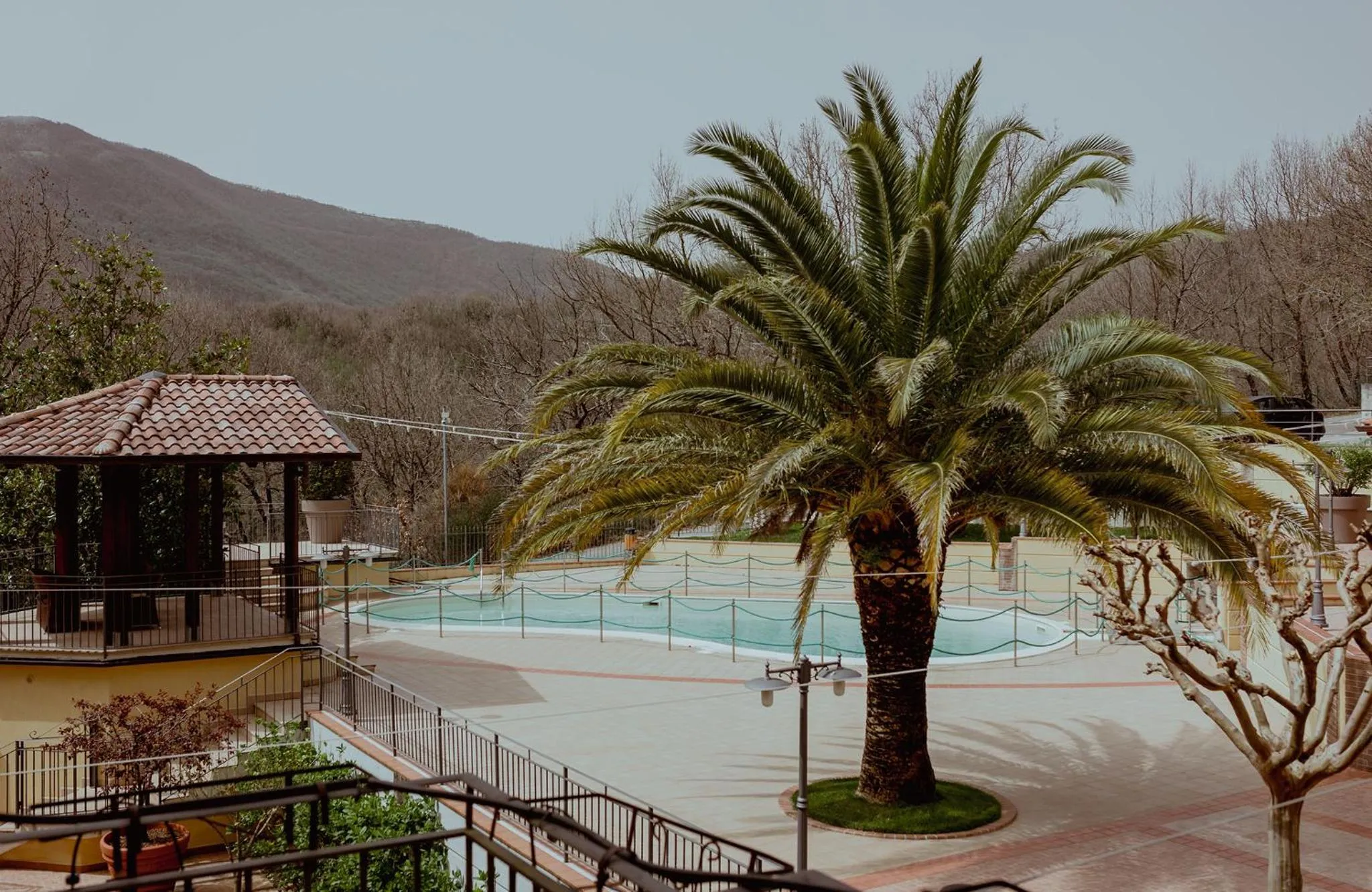 Pool view in San Raffaele Hotel Restaurant & Resort