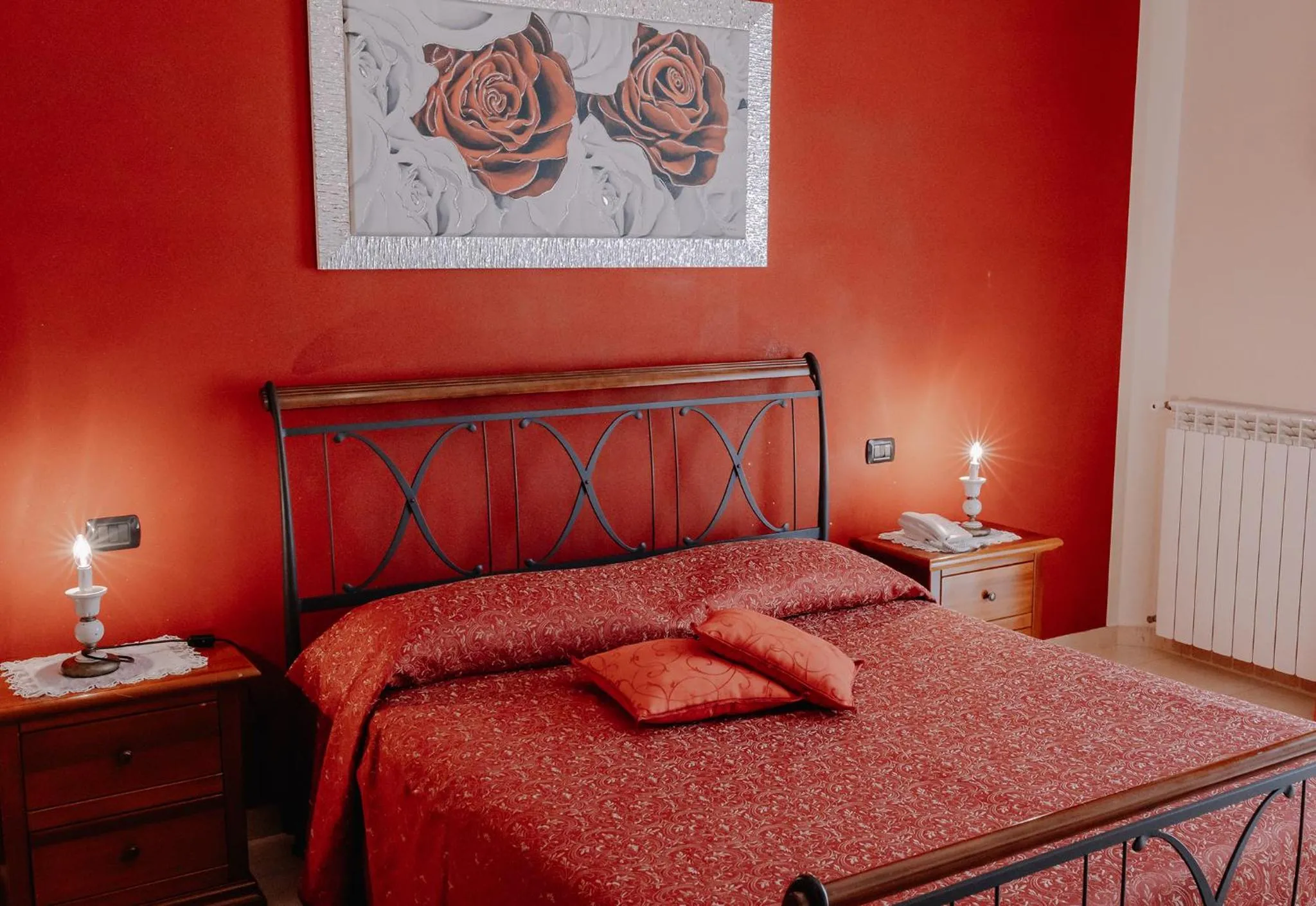 Bed in San Raffaele Hotel Restaurant & Resort