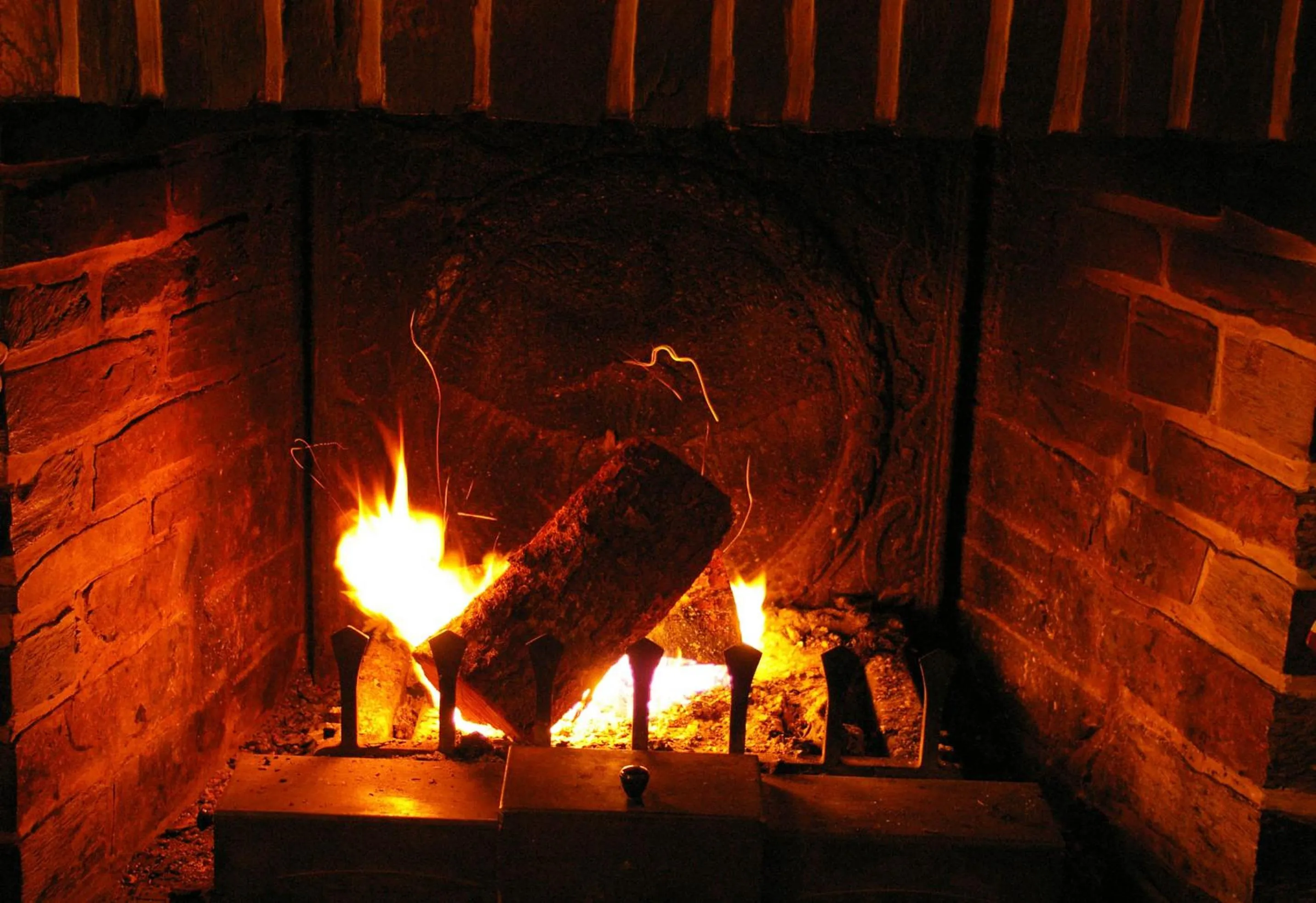 Decorative detail in Auberge Le Relais