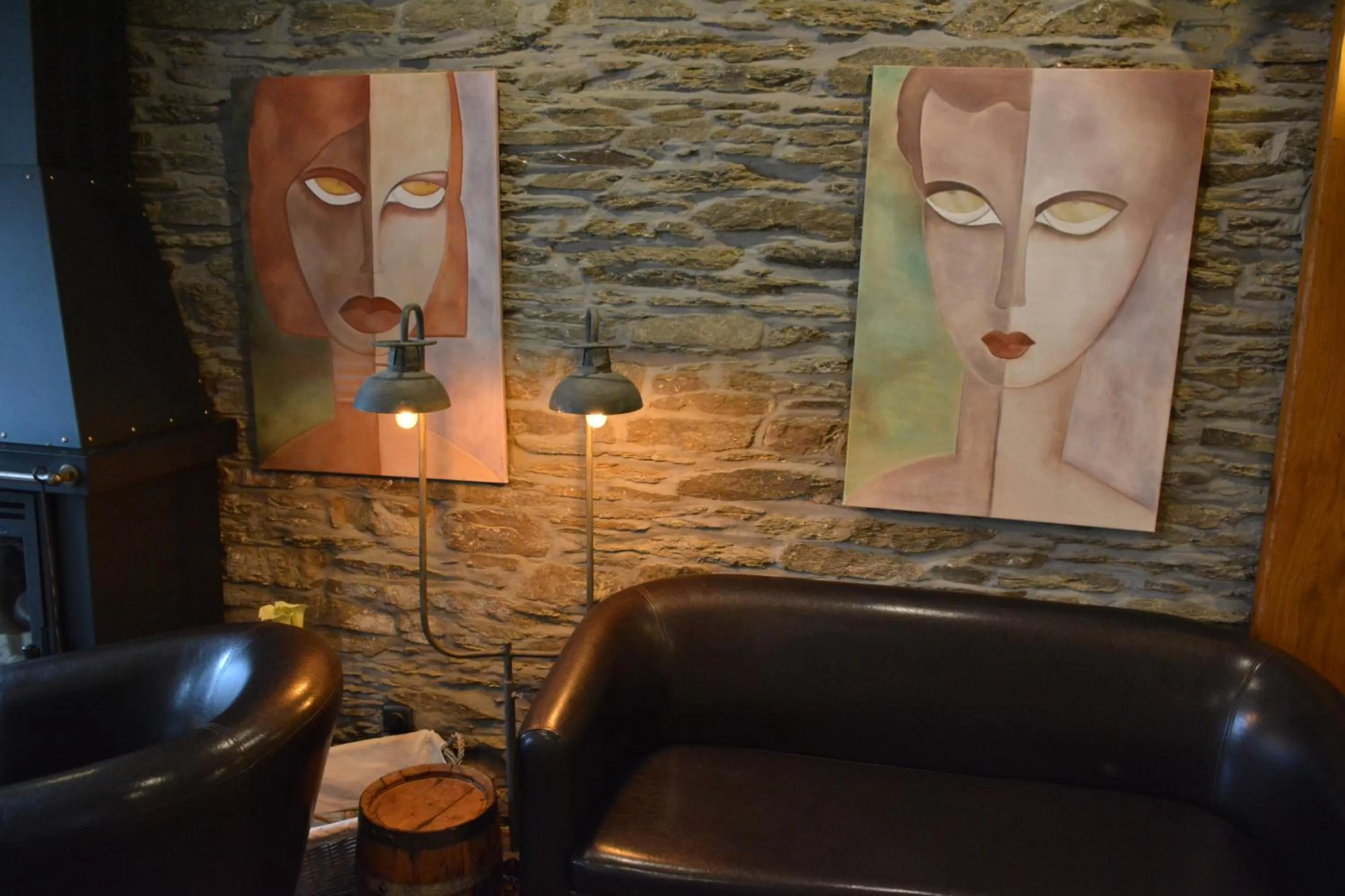 Decorative detail in Auberge Le Relais