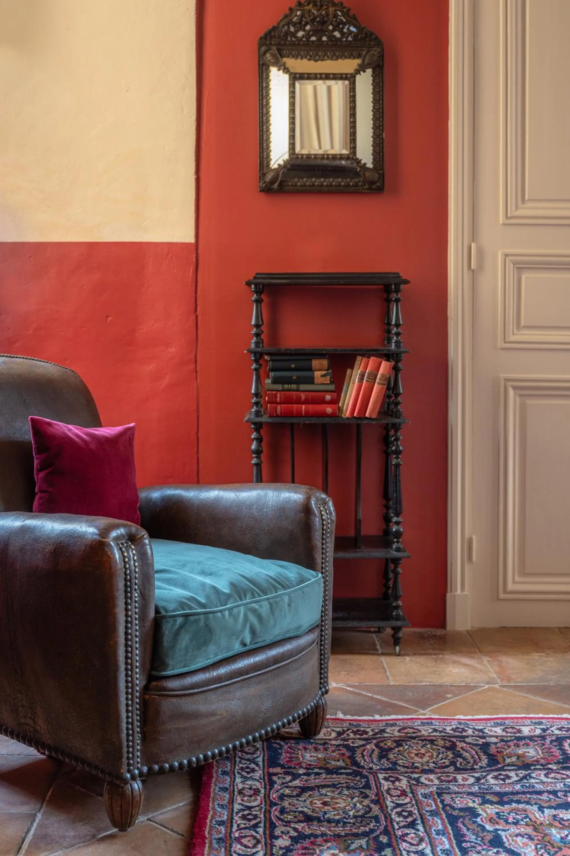 Seating area in Le Château d'Etoges - Champagne