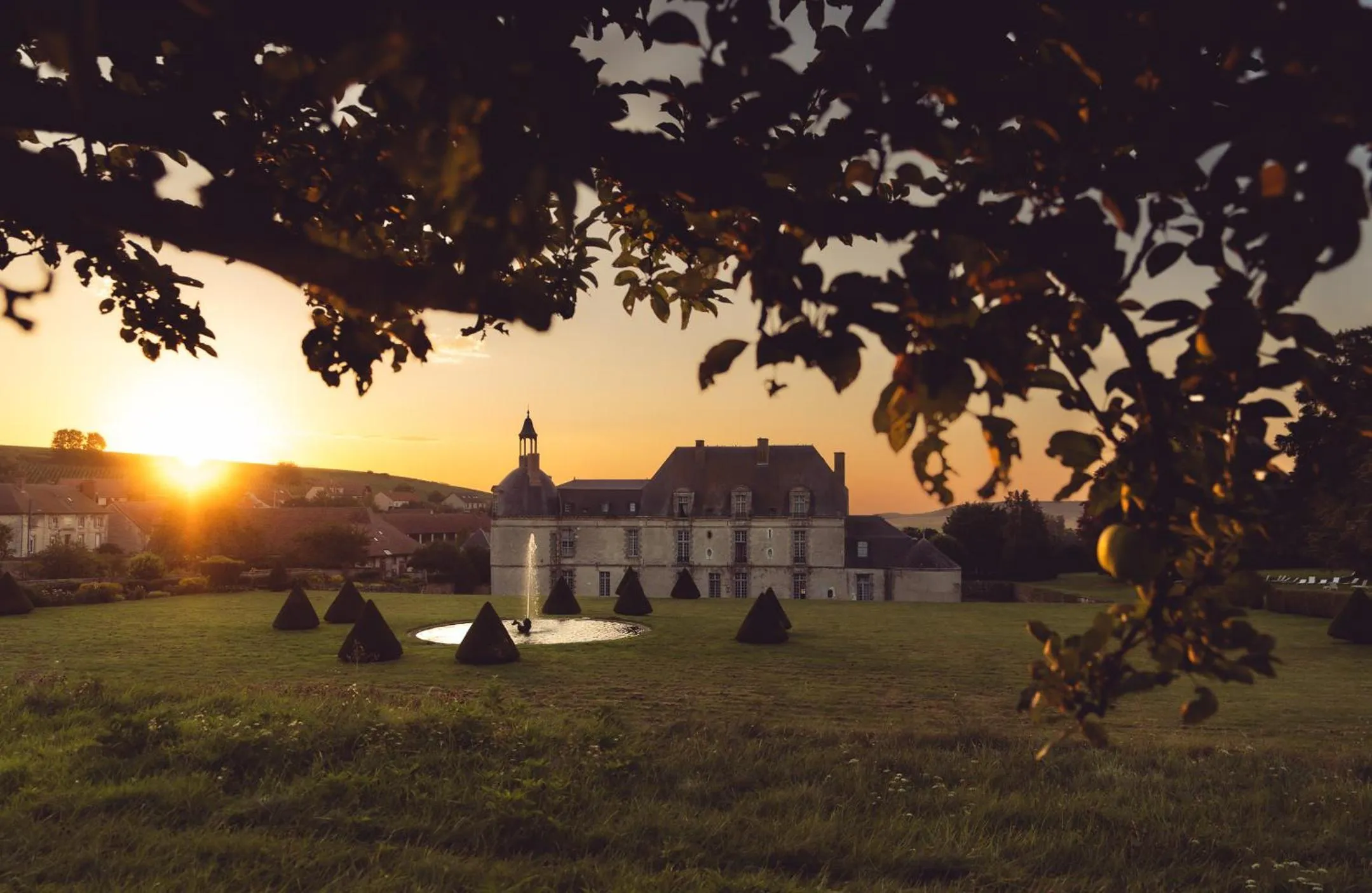 Natural landscape in Le Château d'Etoges - Champagne