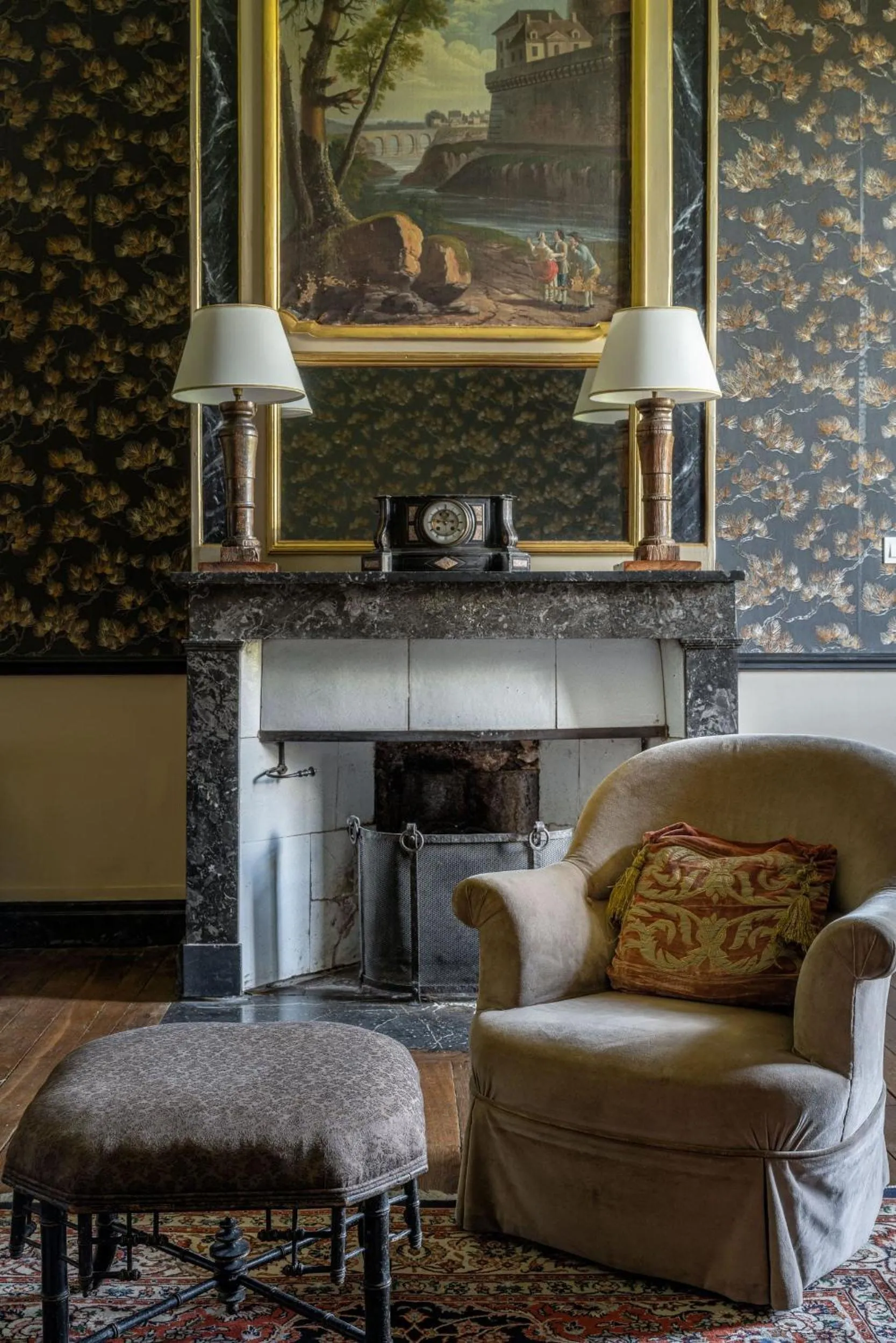 Decorative detail in Le Château d'Etoges - Champagne