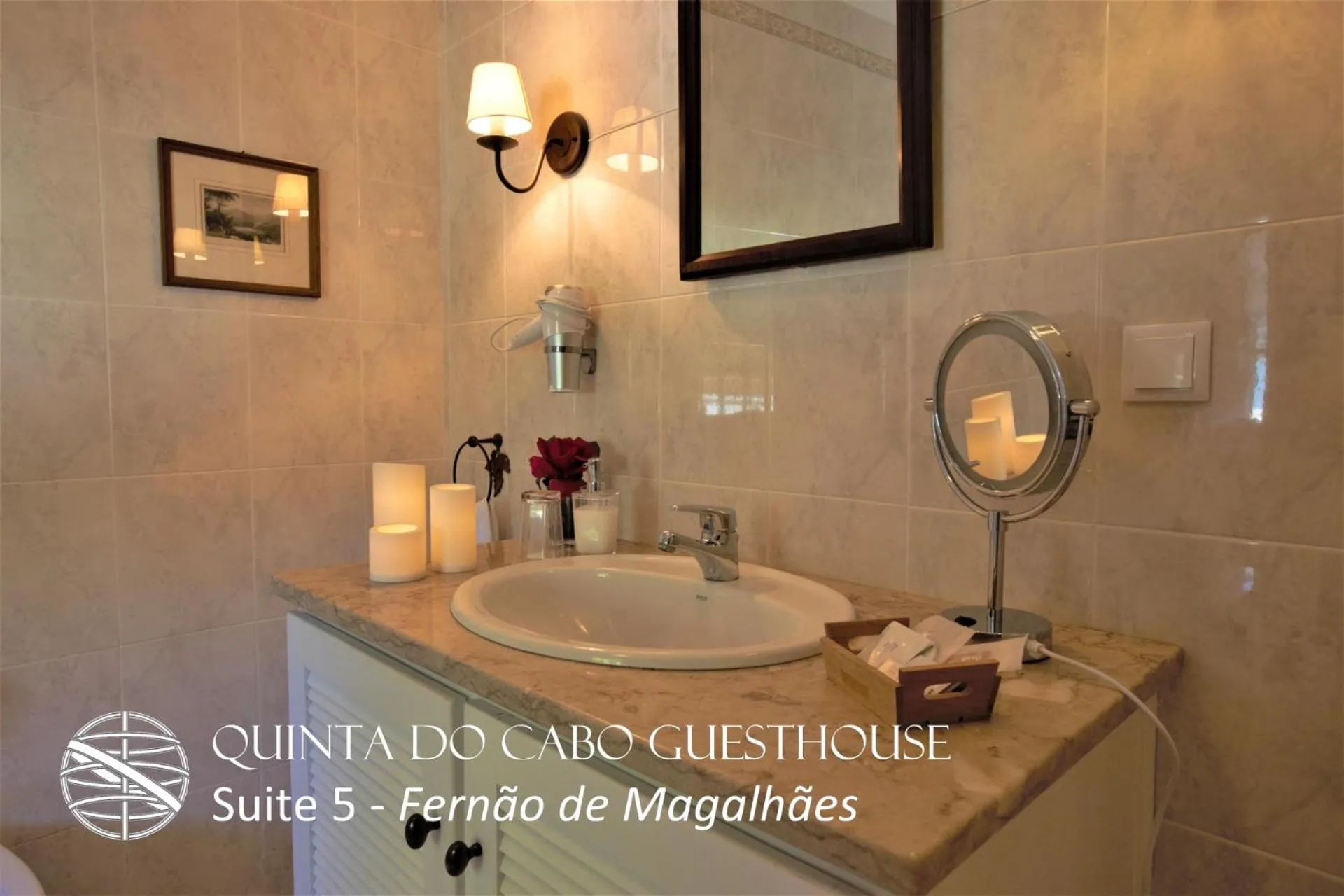 Bathroom in Quinta do Cabo Guesthouse