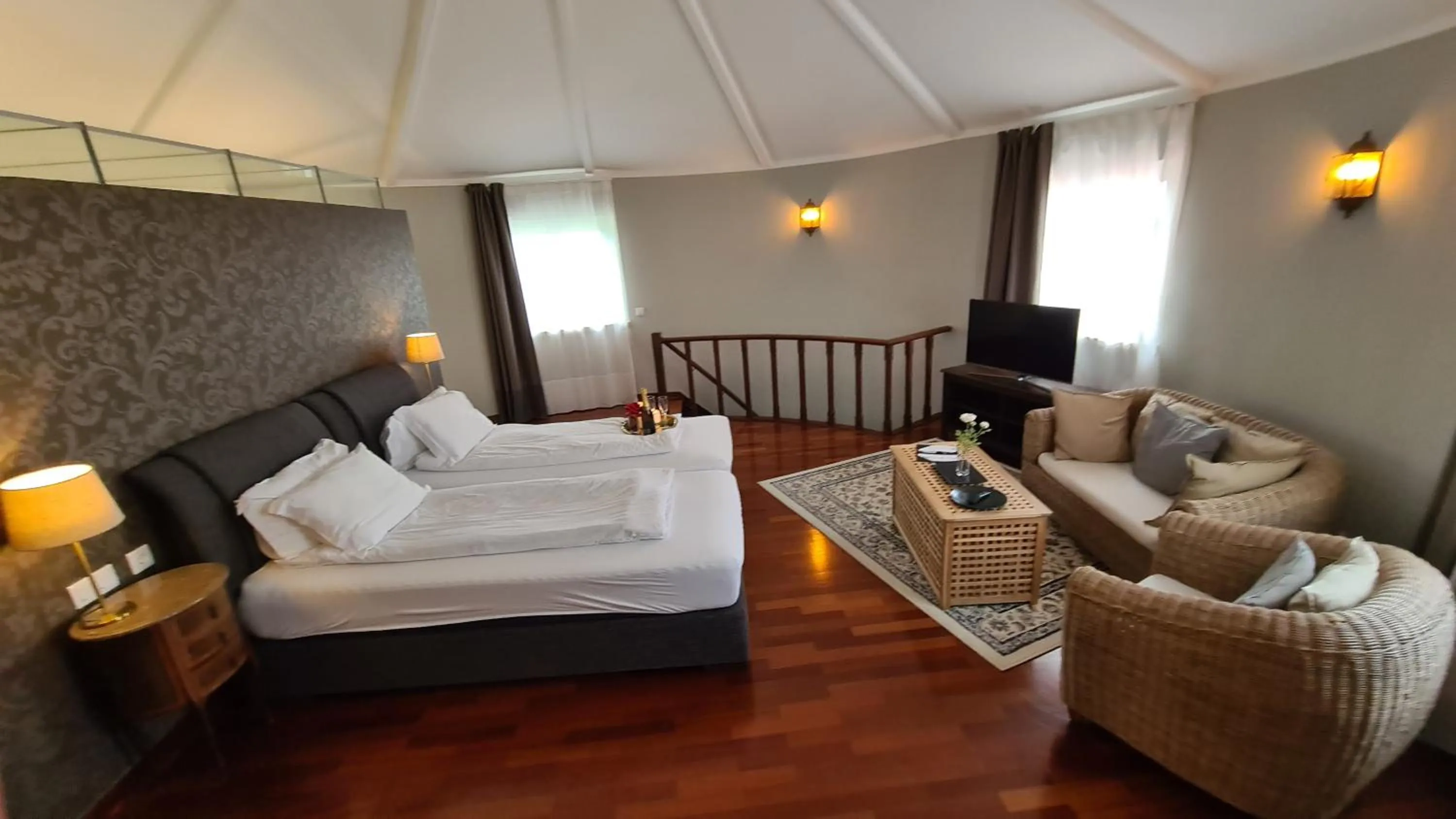 Bed in Quinta do Cabo Guesthouse