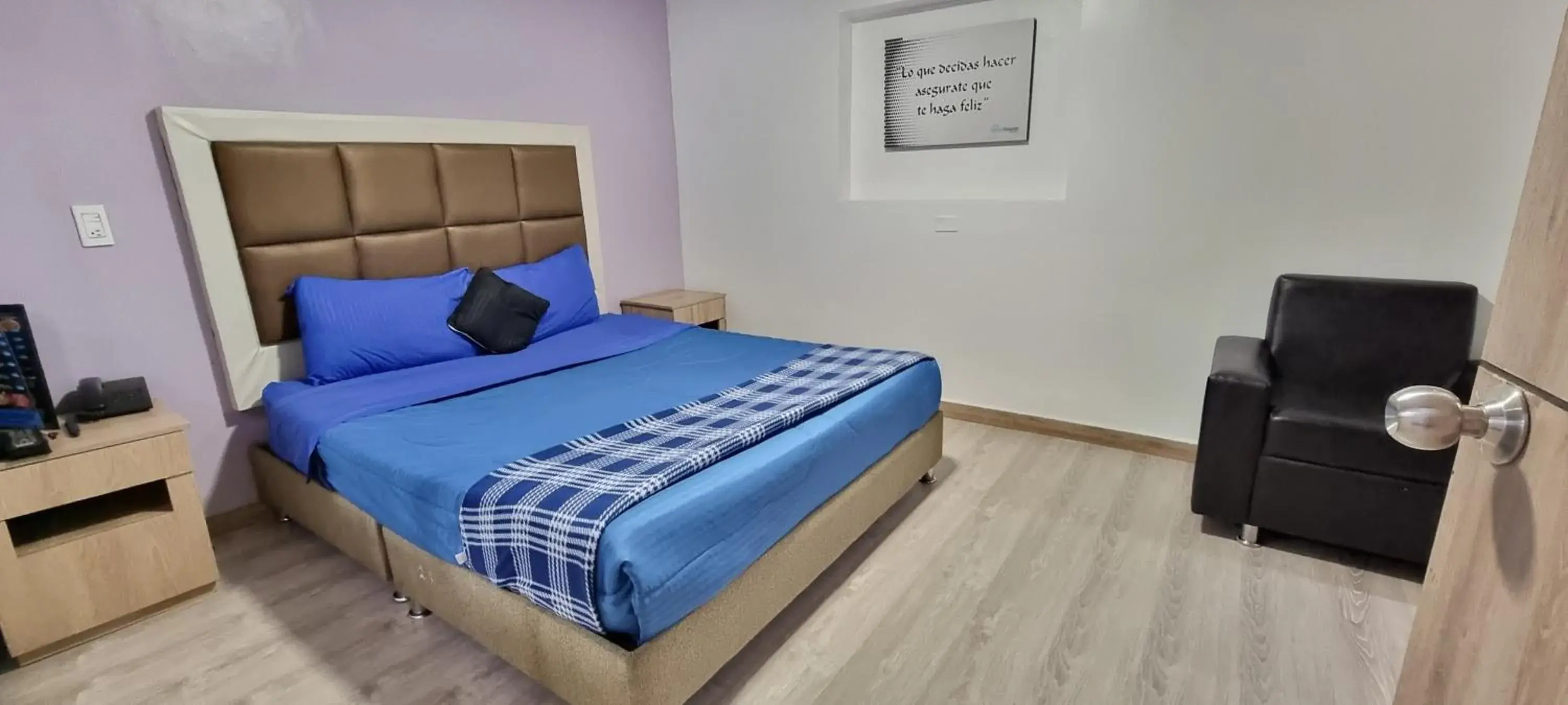 Bedroom, Bed in Blue House Corferias Bedroom, Bed in Blue House Corferias