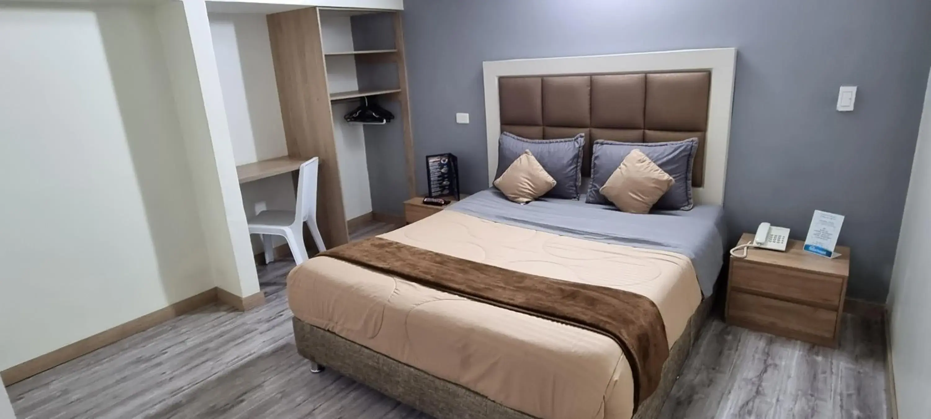 Photo of the whole room, Bed in Blue House Corferias Photo of the whole room, Bed in Blue House Corferias