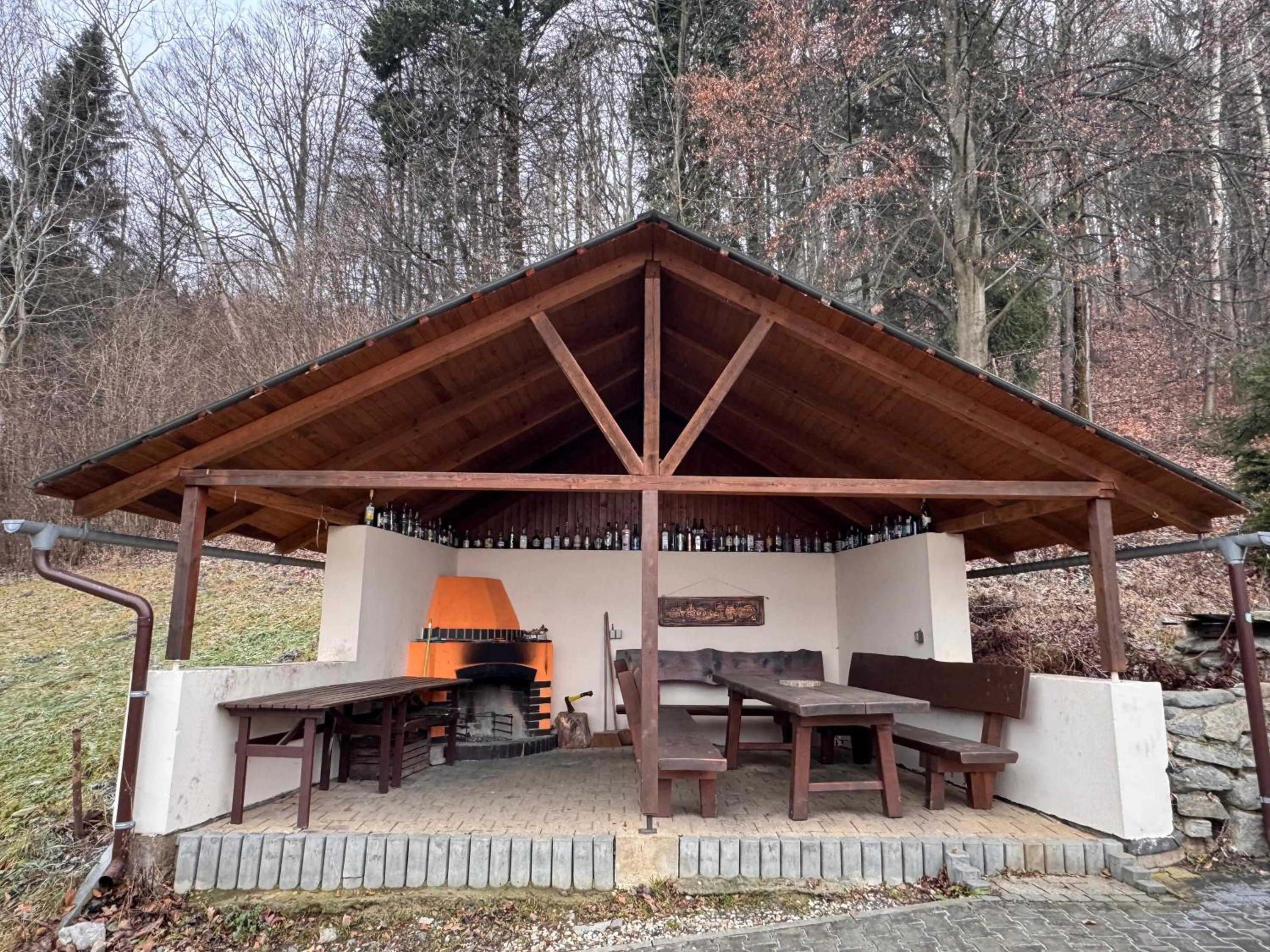 BBQ facilities in Chata Eliška