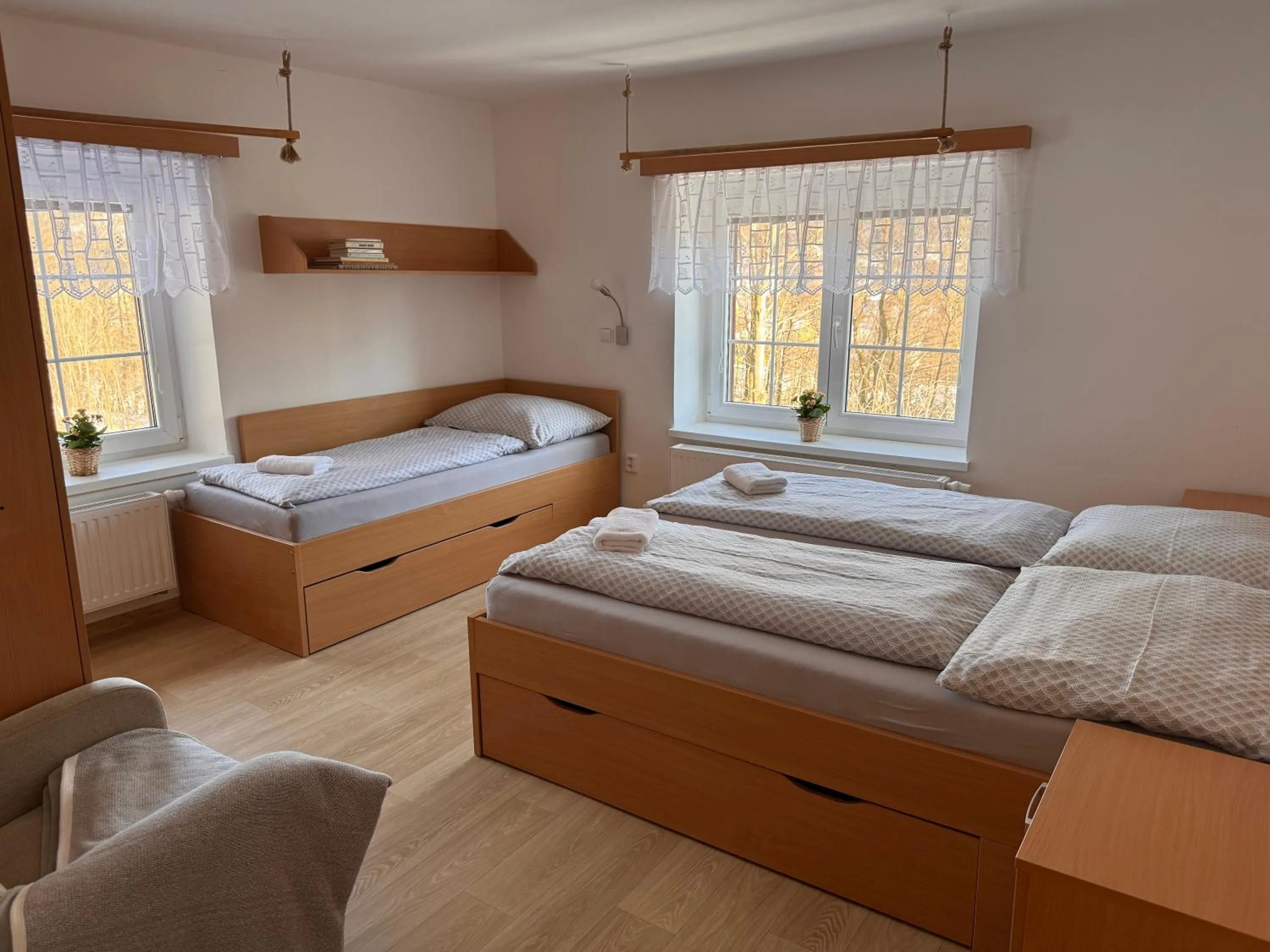 Bed in Chata Eliška