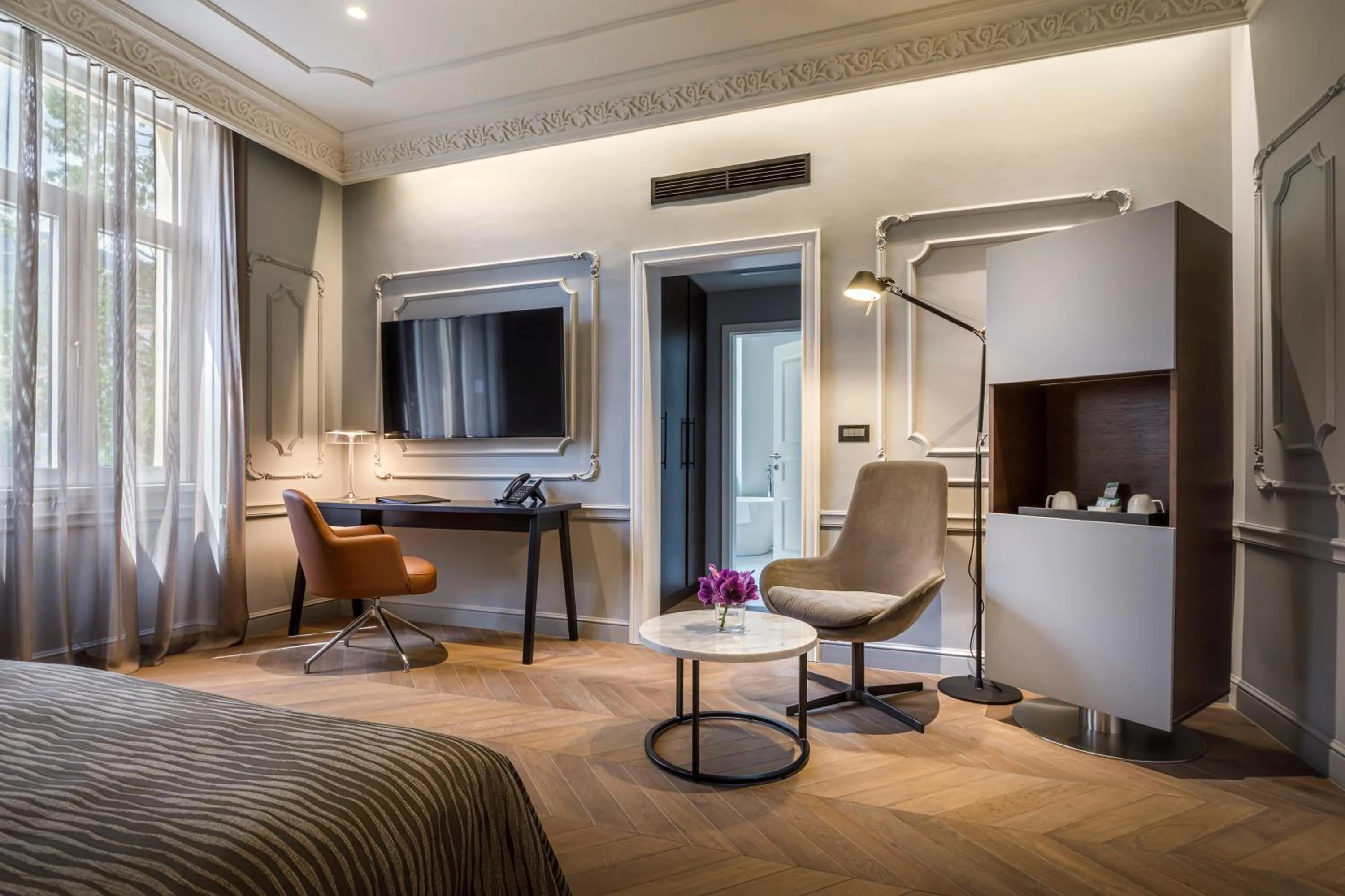 Seating area, Bed in Hotel Ambasador - by Liburnia Hotels & Villas