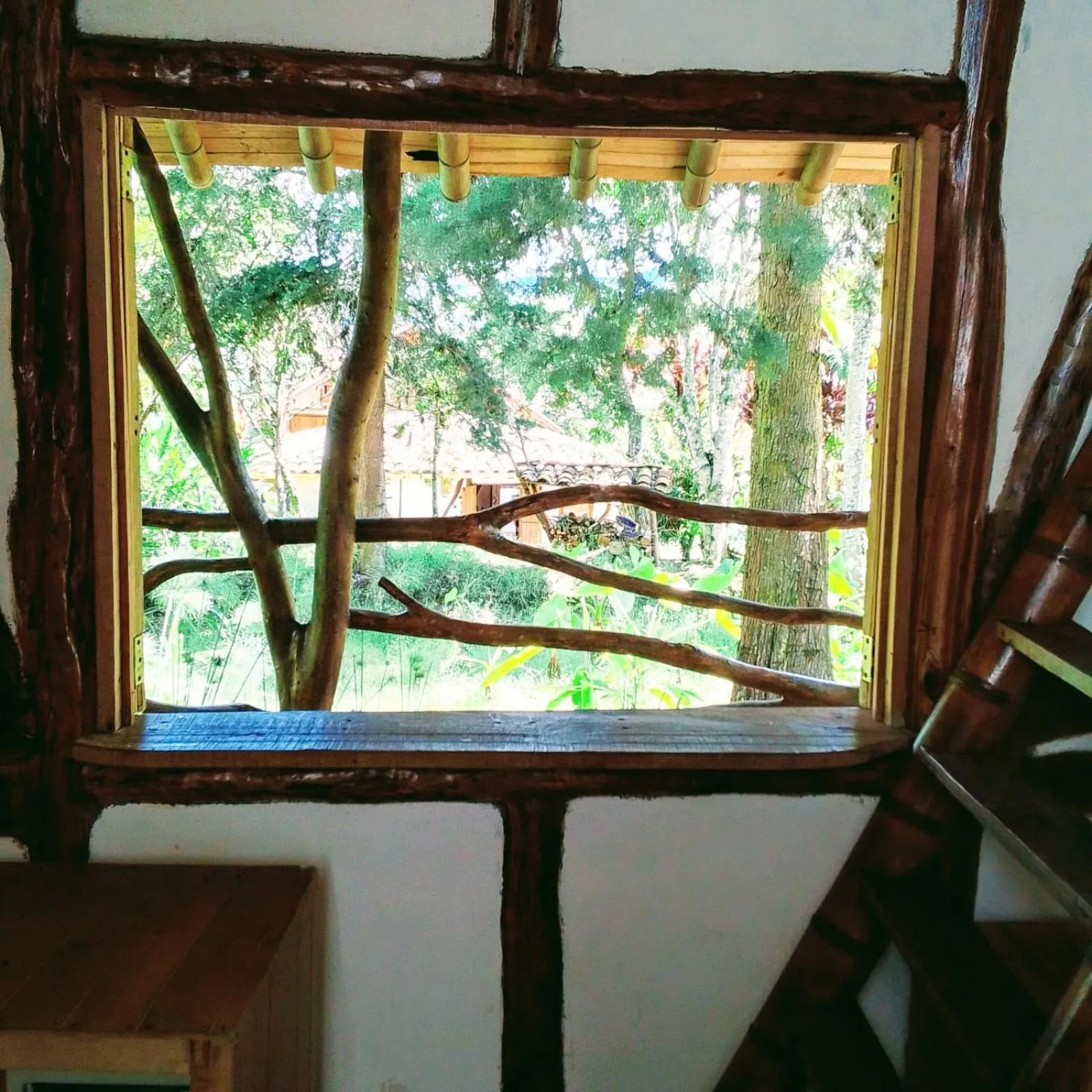 Garden view in Hotel La Casa de Francois