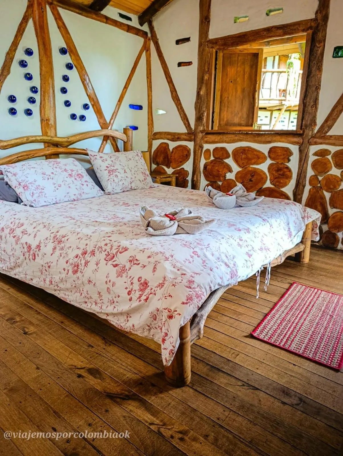 Bed in Hotel La Casa de Francois