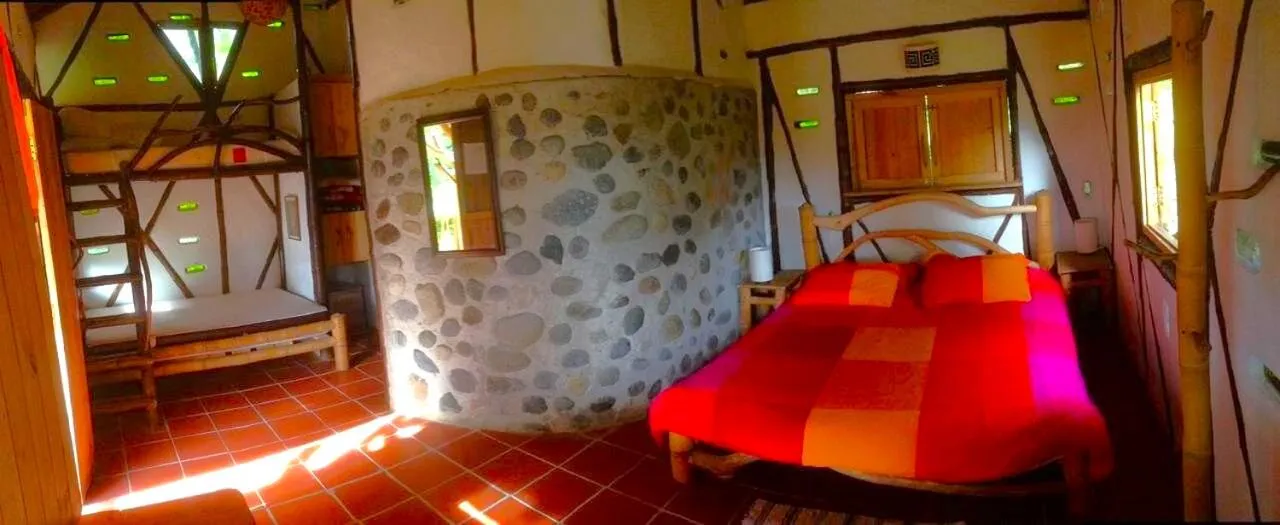 Bed in Hotel La Casa de Francois