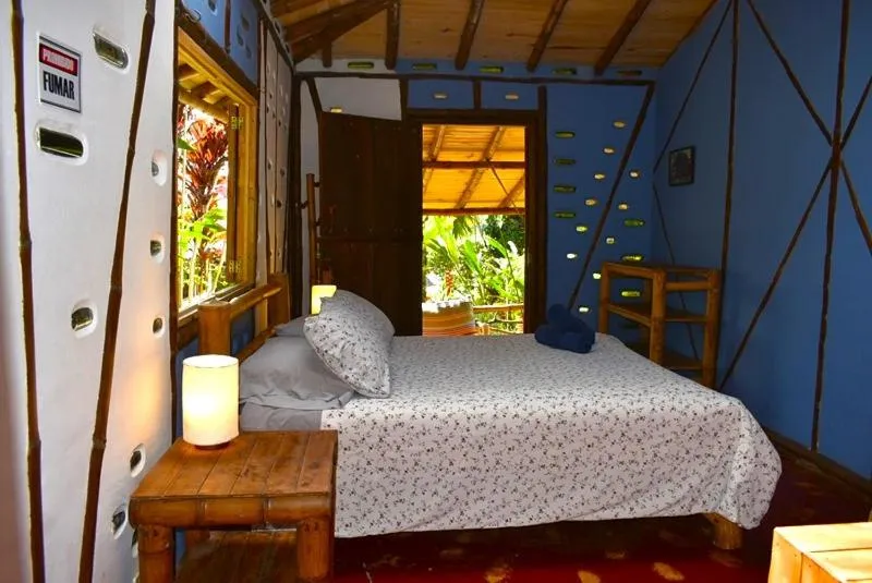 Bed in Hotel La Casa de Francois