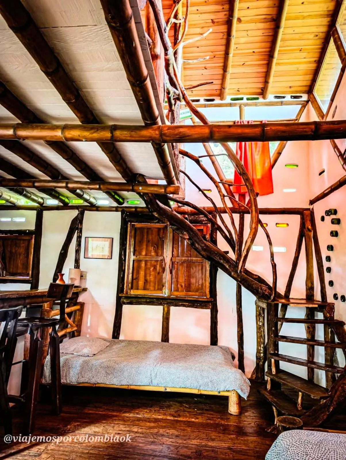 Bed in Hotel La Casa de Francois