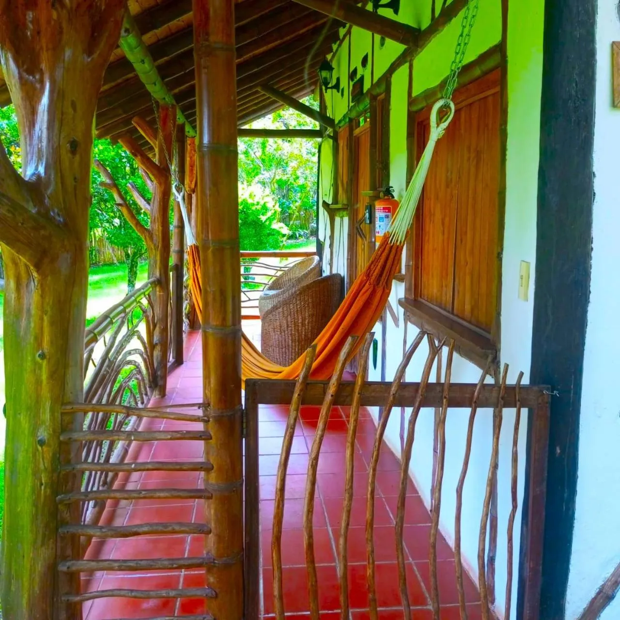 Balcony/Terrace in Hotel La Casa de Francois