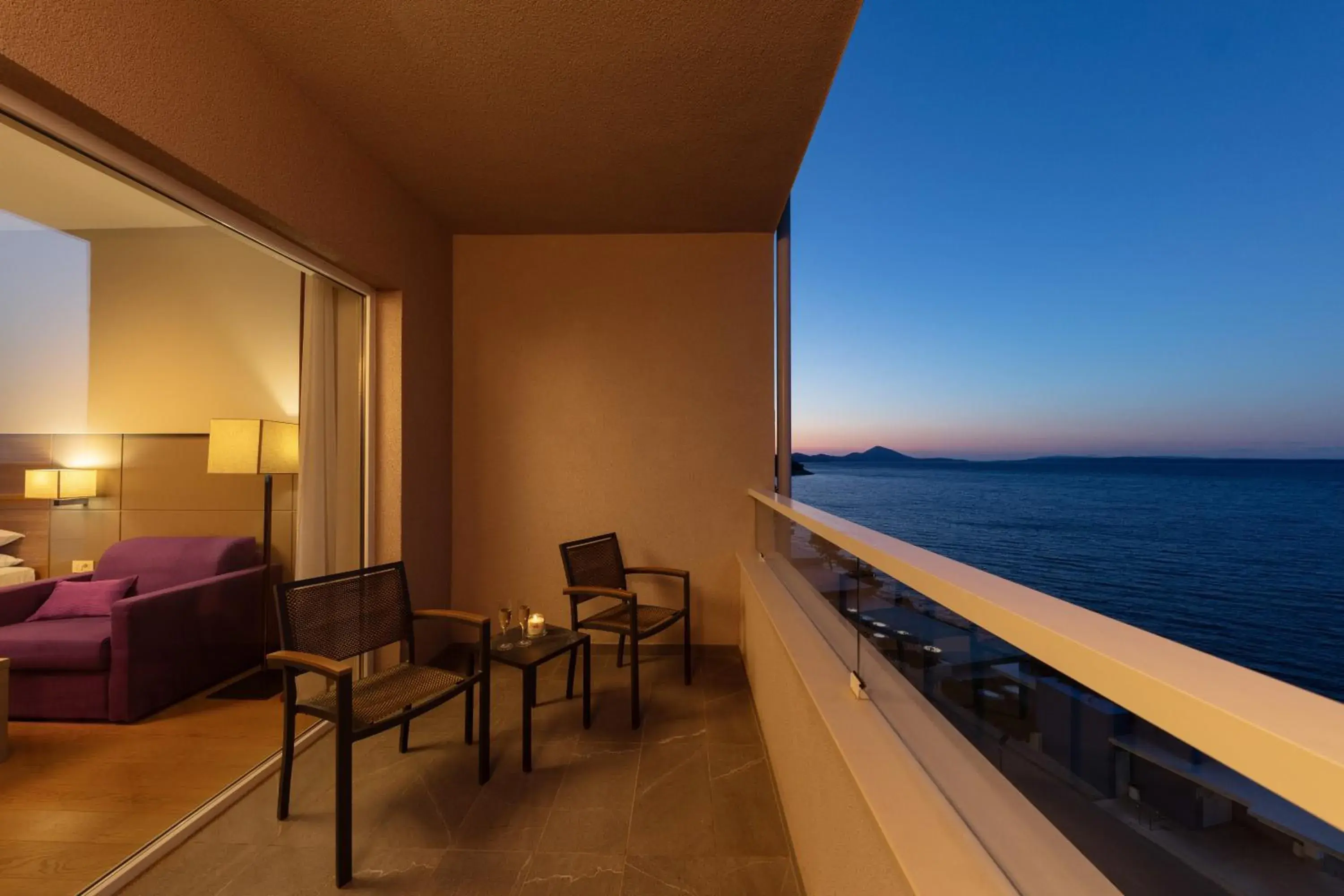 Superior Twin Room with Balcony and Sea View in Vitality Hotel Punta Superior Twin Room with Balcony and Sea View in Vitality Hotel Punta