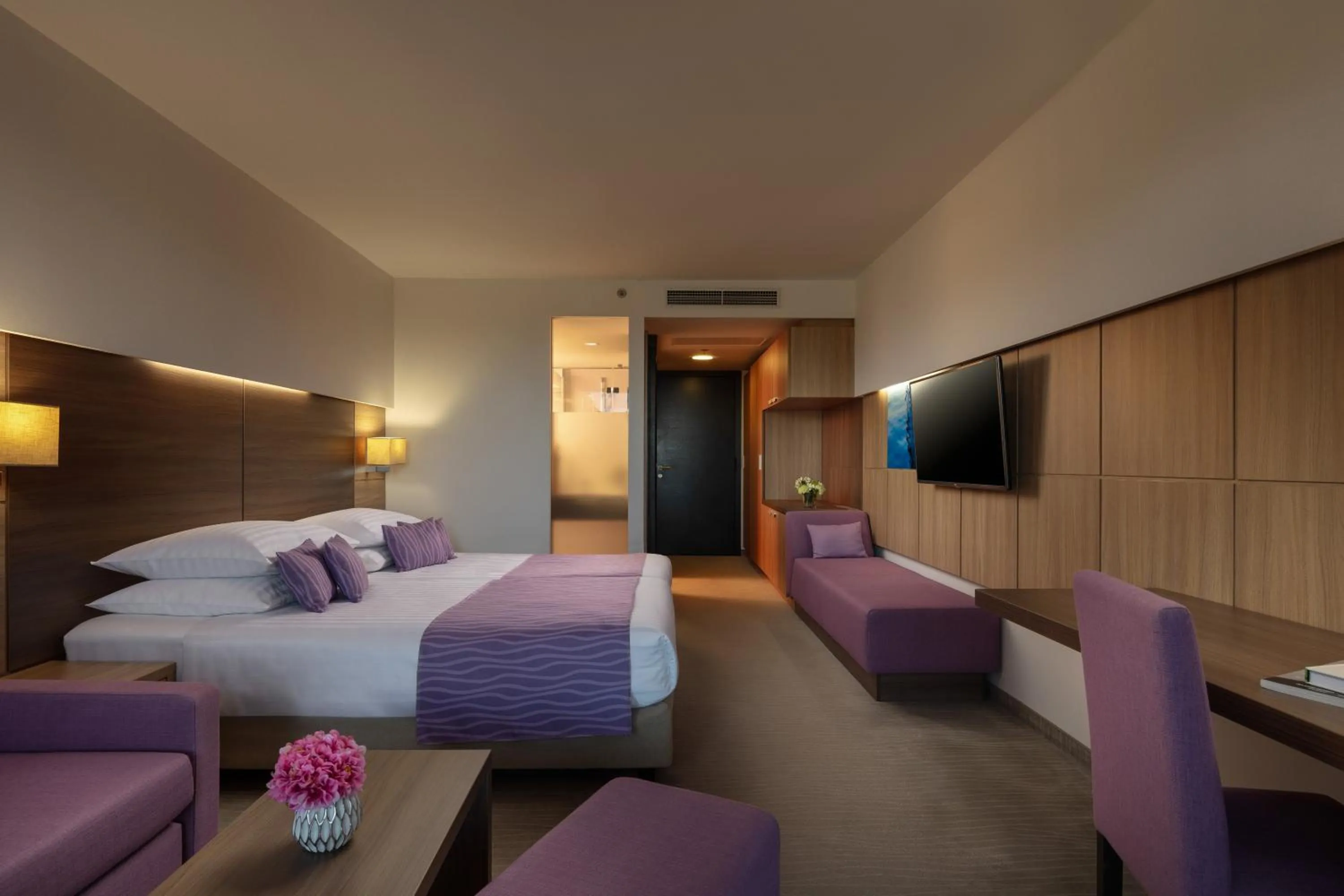 Bed in Vitality Hotel Punta