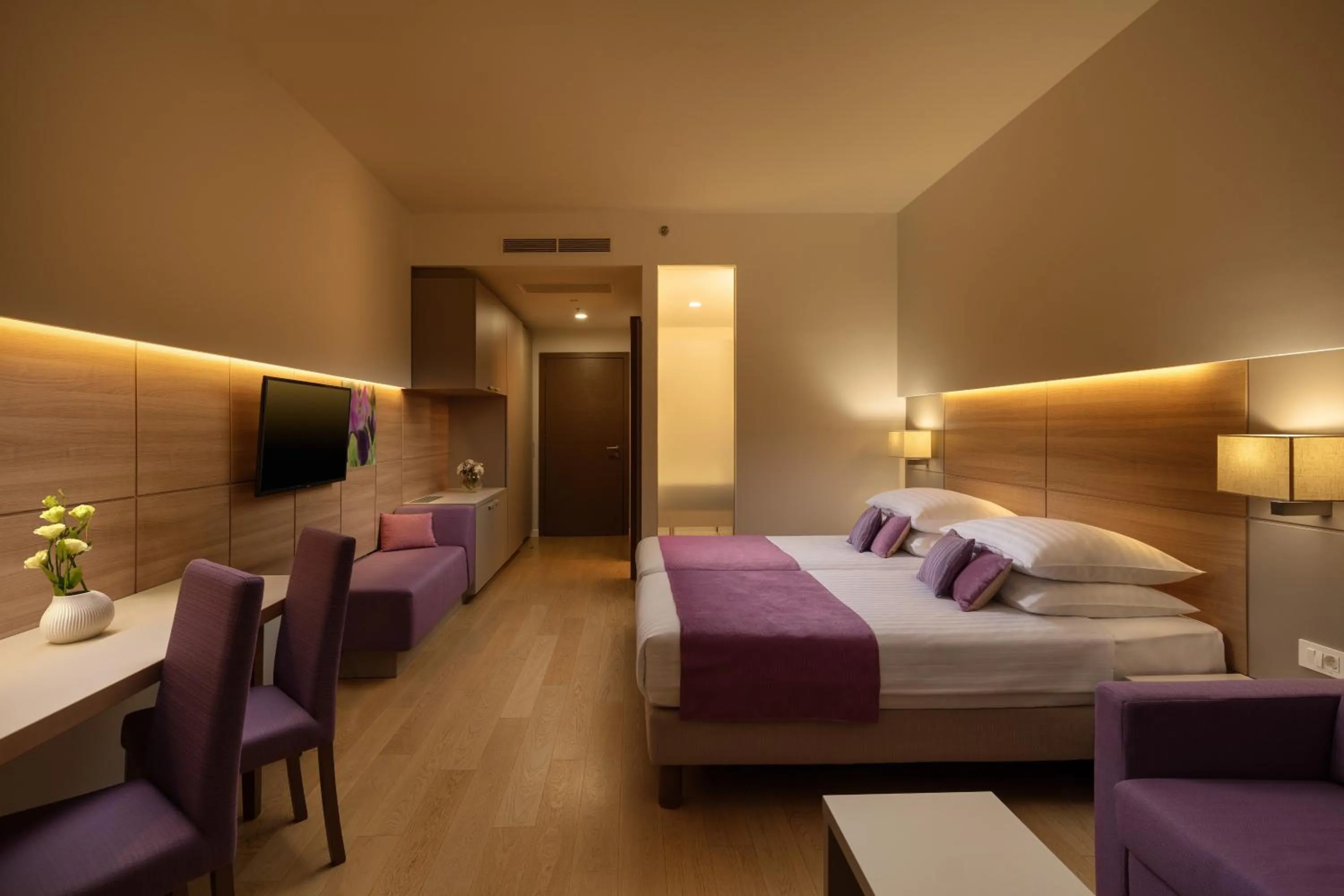 Bed in Vitality Hotel Punta