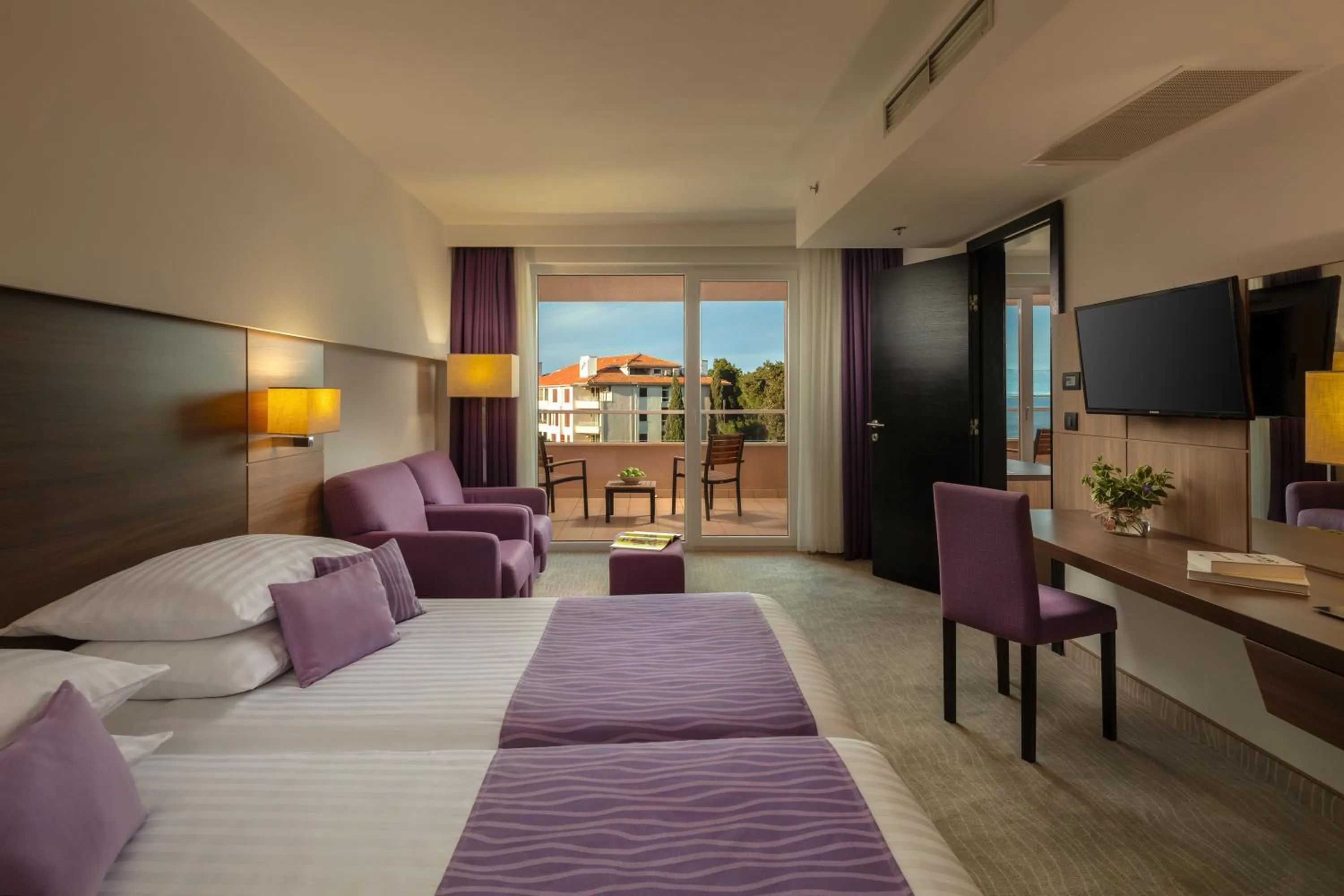 Bed in Vitality Hotel Punta