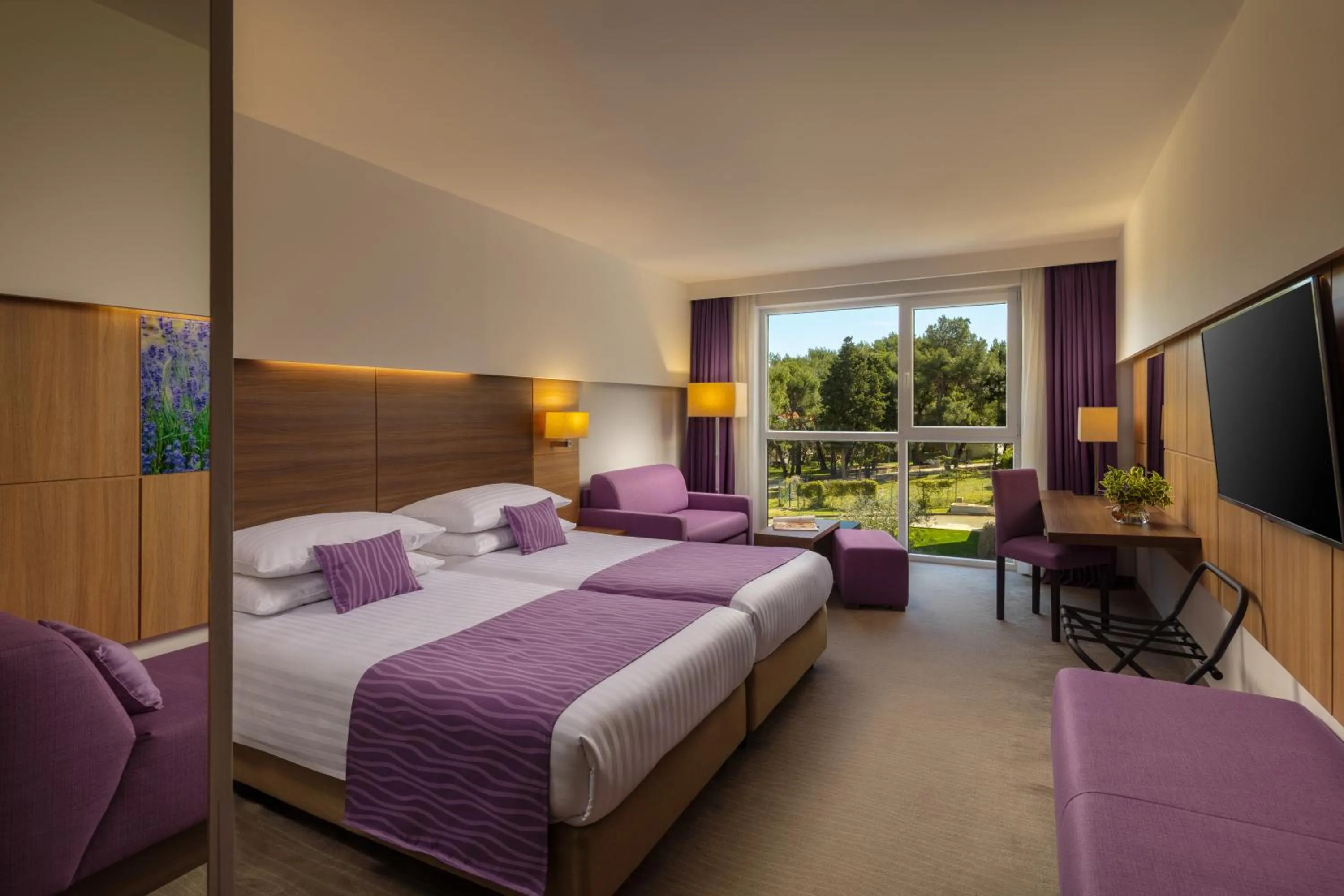 Bed in Vitality Hotel Punta