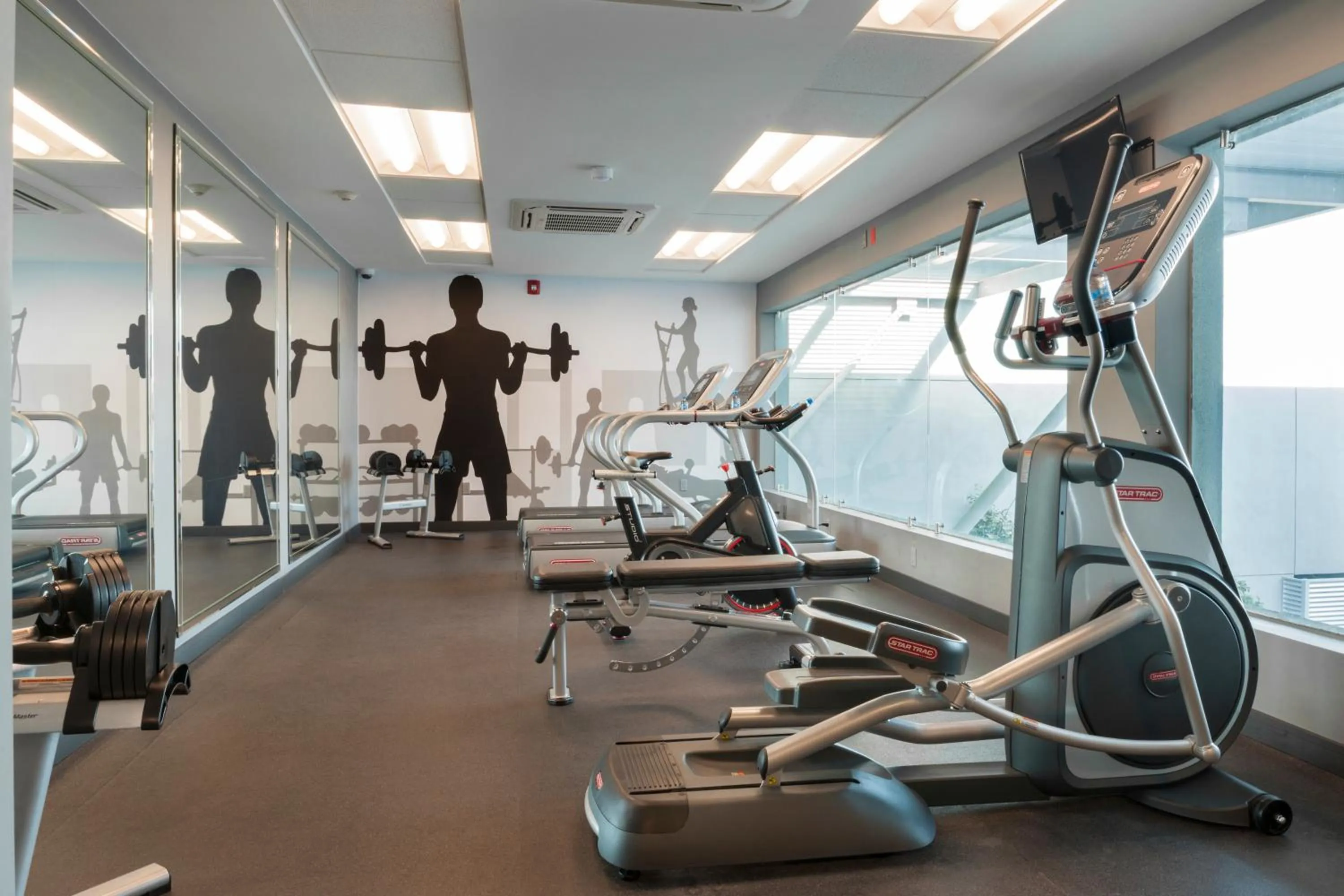 Fitness centre/facilities in Hotel Araiza San Luis R.C.