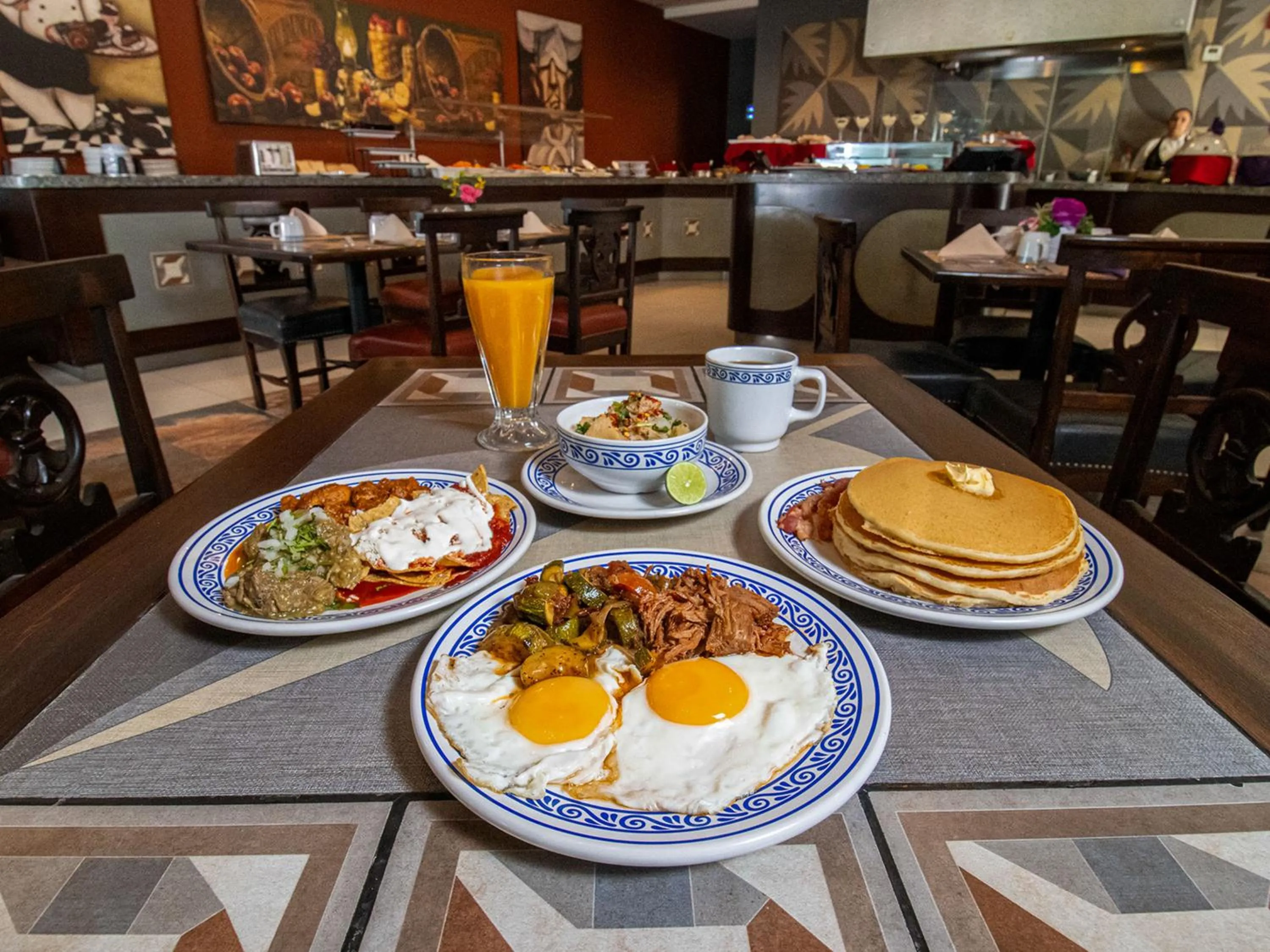 Breakfast in Hotel Araiza San Luis R.C.